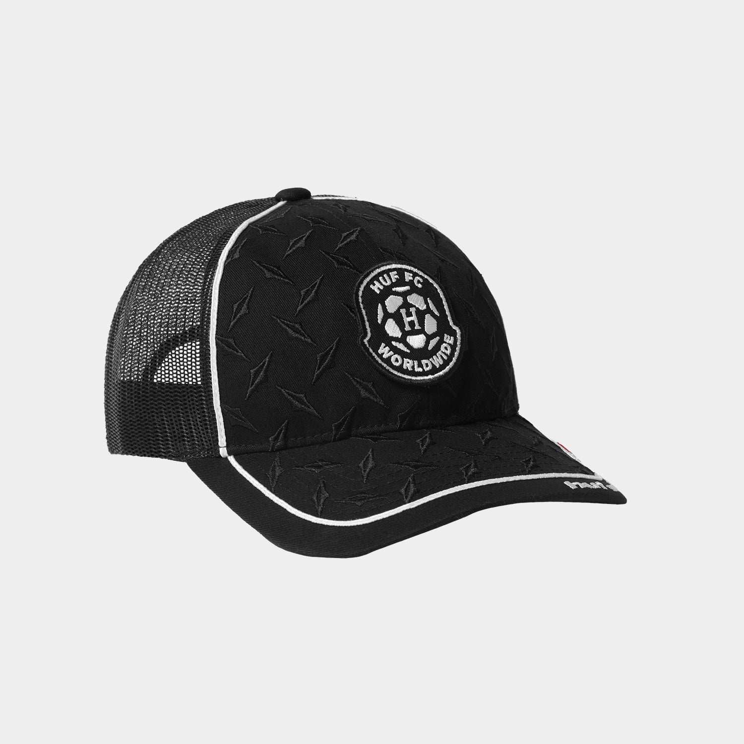 HUF (ハフ) Worldwide JP /HATS & BEANIES（ハット&ビーニー）/ DIAMOND PLATE TRUCKER商品 / BLACK