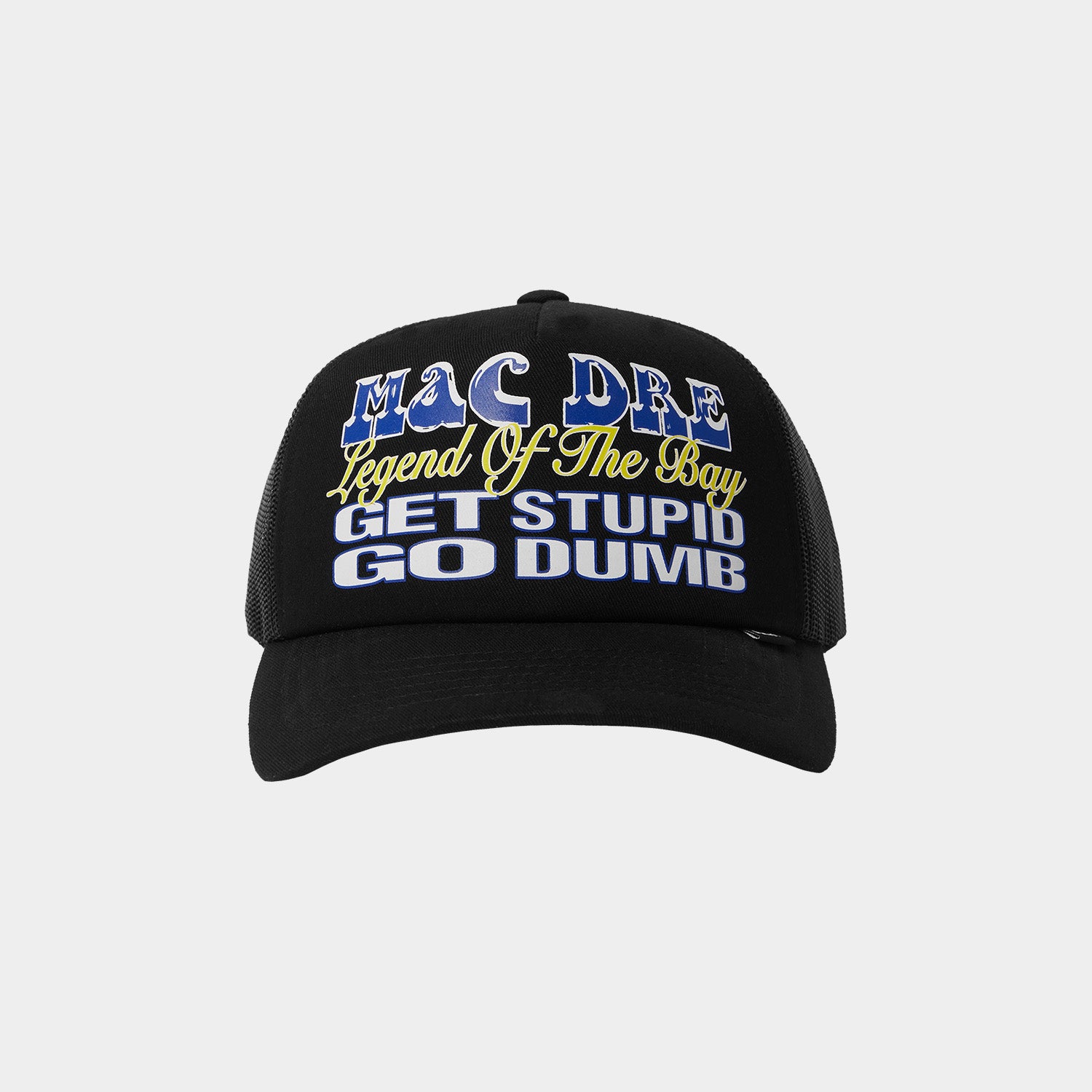 HUF (ハフ) Worldwide JP /HATS ＆ BEANIES（ハット&ビーニー）/ HUF X MAC DRE TRUCKER HAT商品 / BLACK