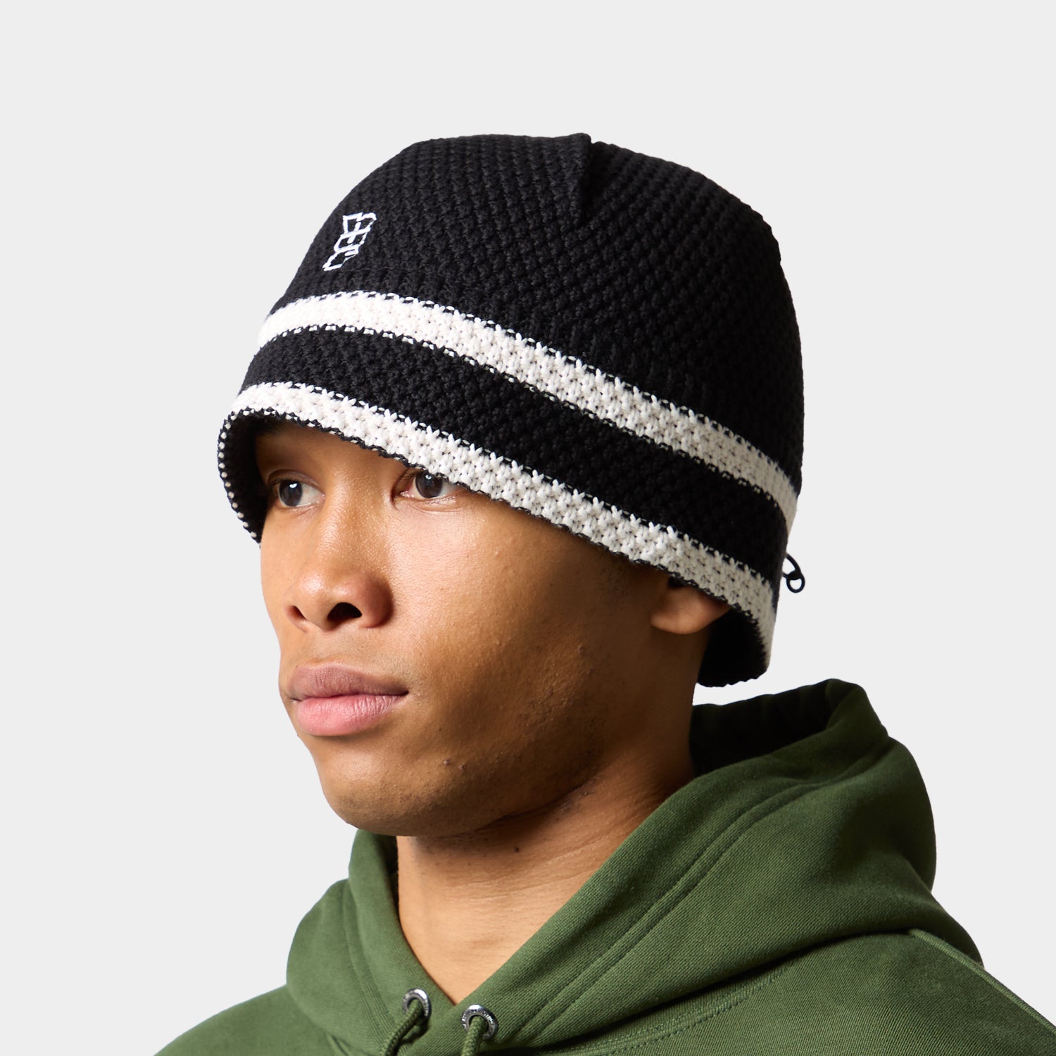 HUF (ハフ) Worldwide JP /HATS & BEANIES（ハット&ビーニー）/ MEGABLAST KNIT BUCKET HAT商品 / BLEACH