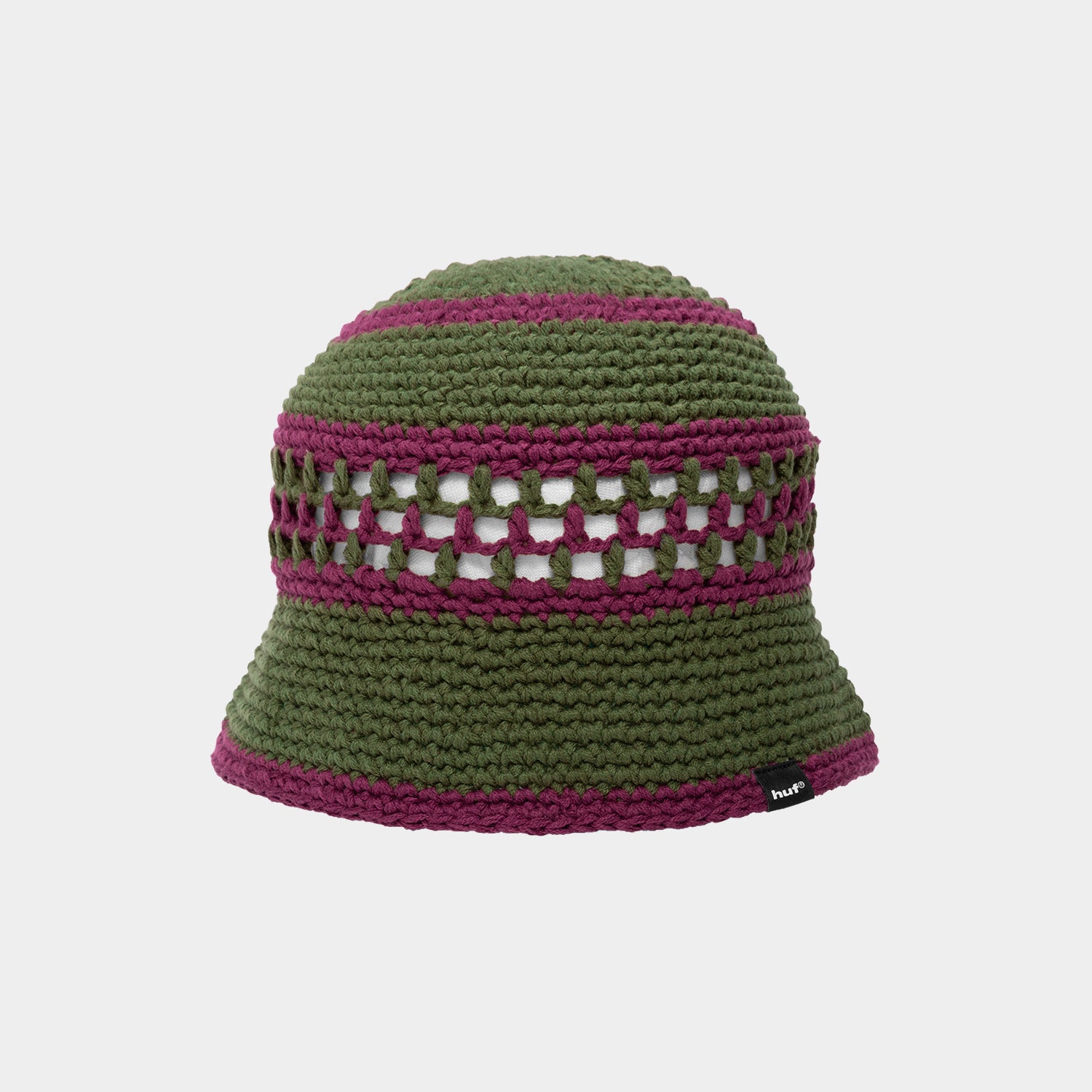 HUF (ハフ) Worldwide JP /HATS & BEANIES（ハット&ビーニー）/ DUAL MESH CROCHET HAT商品 / PEACH