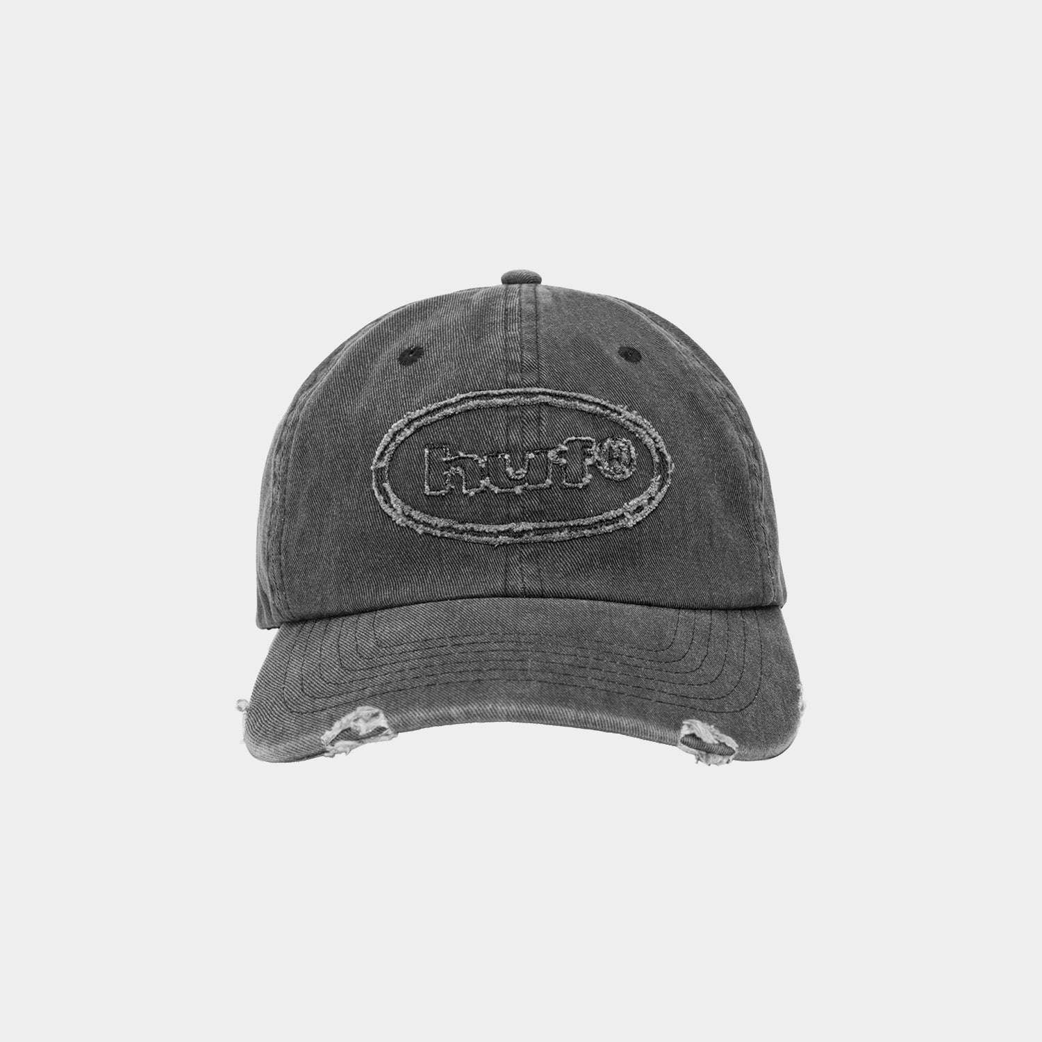 HUF (ハフ) Worldwide JP /HATS & BEANIES（ハット&ビーニー）/ 89 OVAL CV 6PANEL HAT商品 / BLACK