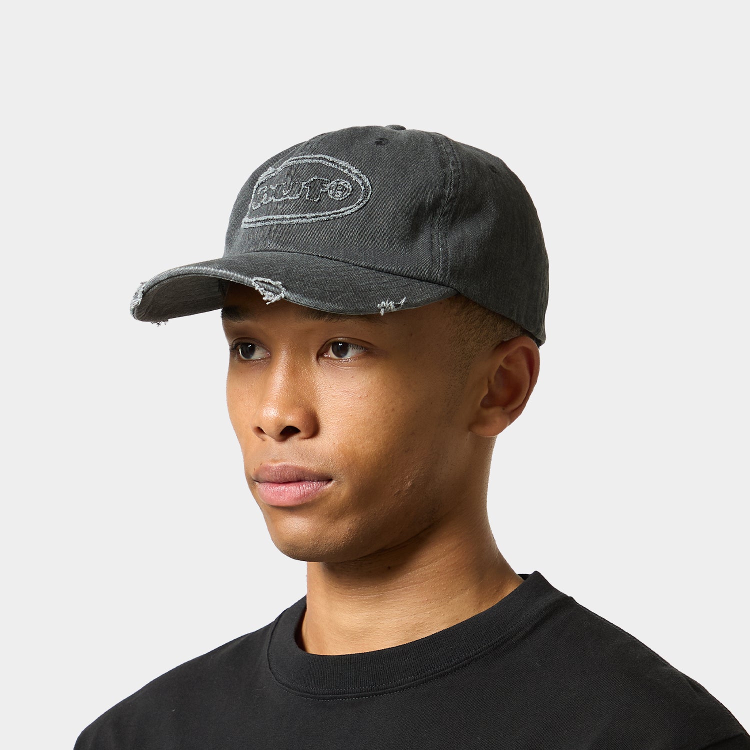 HUF (ハフ) Worldwide JP /HATS & BEANIES（ハット&ビーニー）/ 89 OVAL CV 6PANEL HAT商品 / BLACK