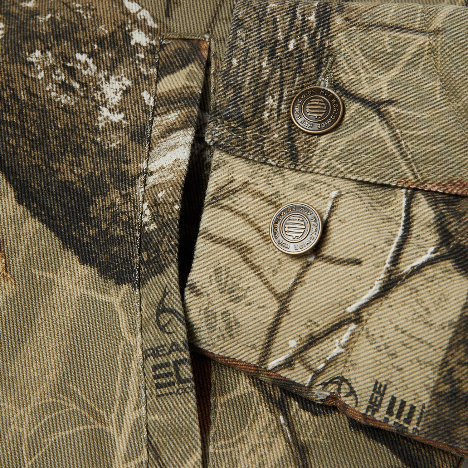 HUF (ハフ) Worldwide JP /JACKETS（ジャケット）/ HUF X REALTREE® MEGABLAST WORK JACKET商品 / LILAC
