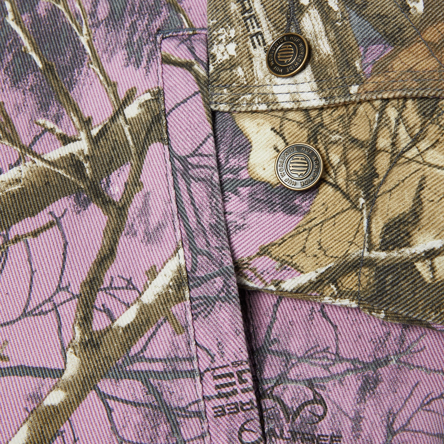 HUF (ハフ) Worldwide JP /JACKETS（ジャケット）/ HUF X REALTREE® MEGABLAST WORK JACKET商品 / LILAC
