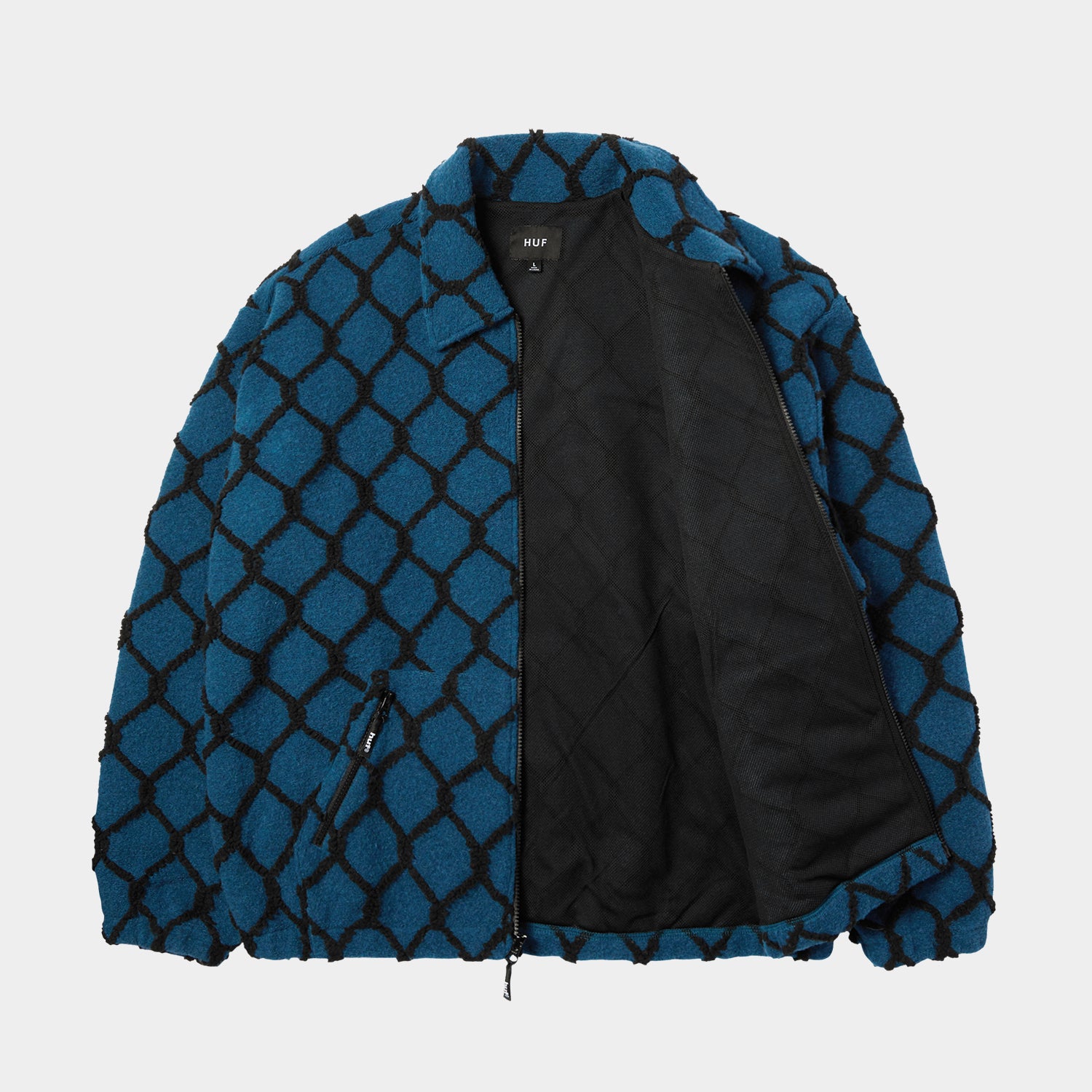 HUF (ハフ) Worldwide JP /JACKETS（ジャケット）/ BREAKTHROUGH HIGH PILE JACKET商品 / MOSS