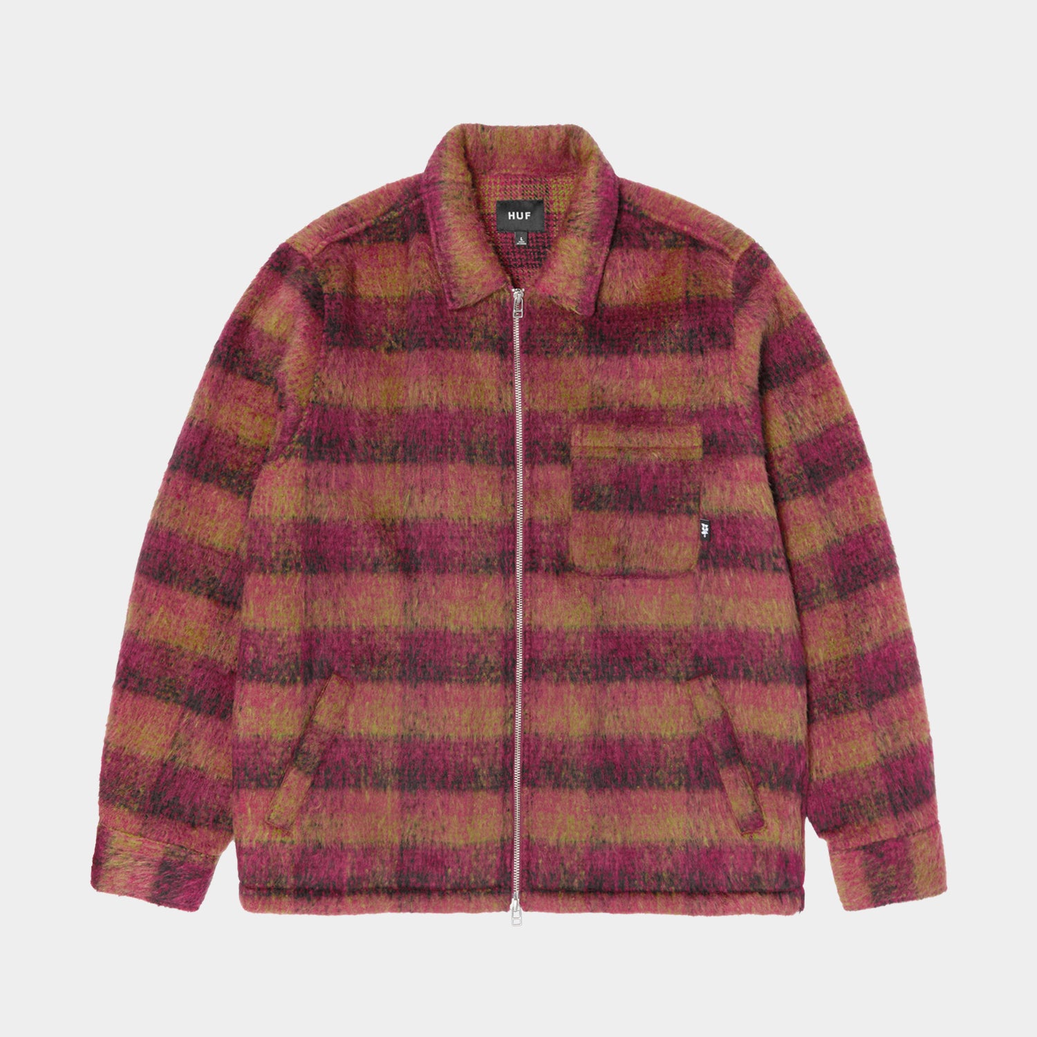 HUF (ハフ) Worldwide JP /（）/ MEGABLAST PLAID JACKET商品 / DESERT
