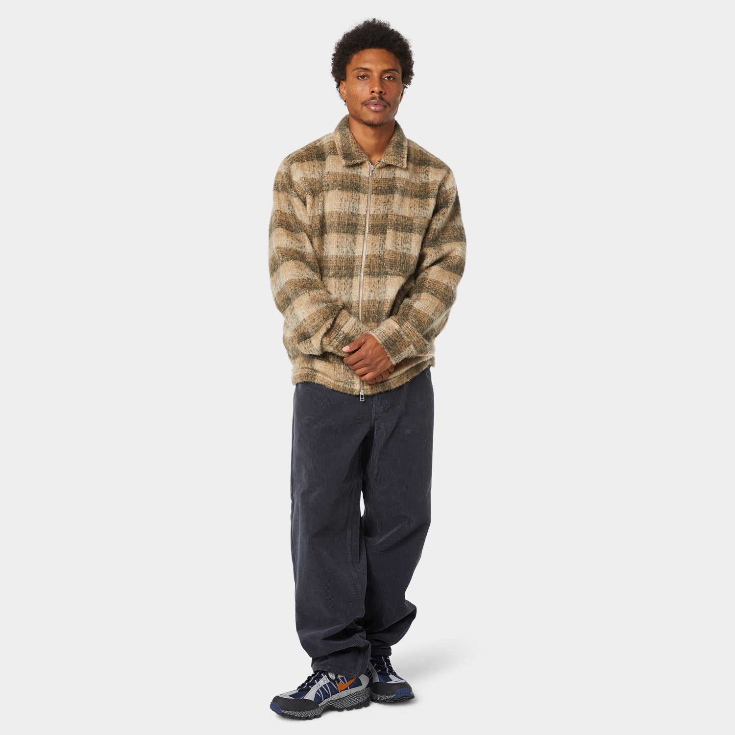 HUF (ハフ) Worldwide JP /（）/ MEGABLAST PLAID JACKET商品 / DESERT