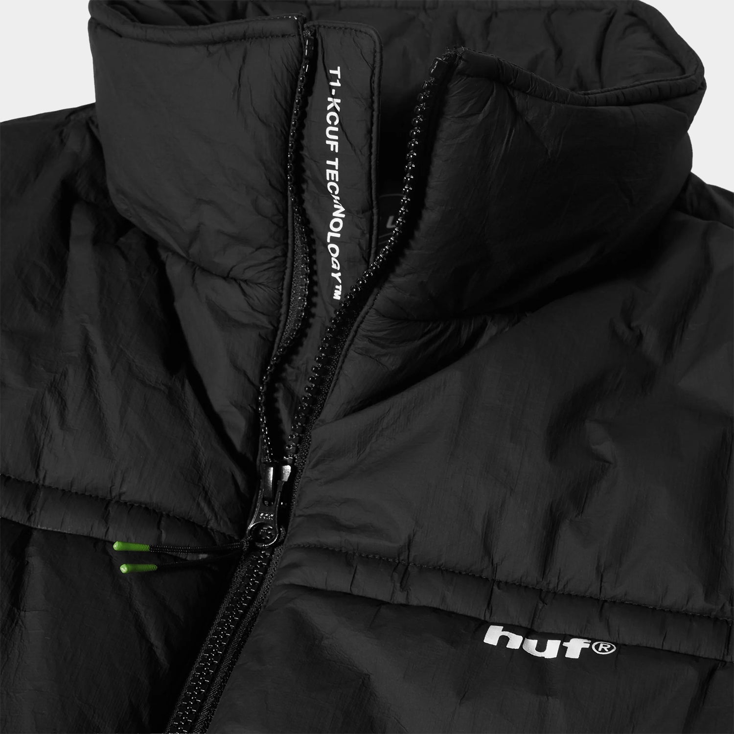 HUF (ハフ) Worldwide JP /JACKETS（ジャケット）/ 89 TYVEK PUFFER商品 / BLACK