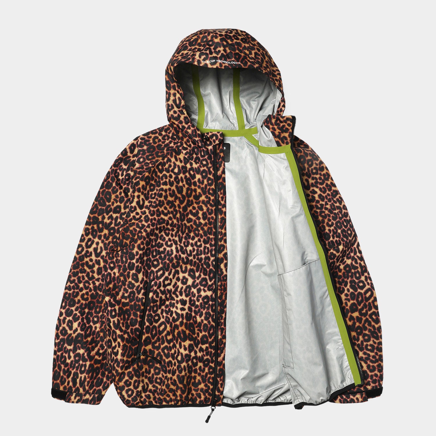 HUF (ハフ) Worldwide JP /JACKETS（ジャケット）/ RAINIER PRINTED SHELL JACKET商品 / BROWN