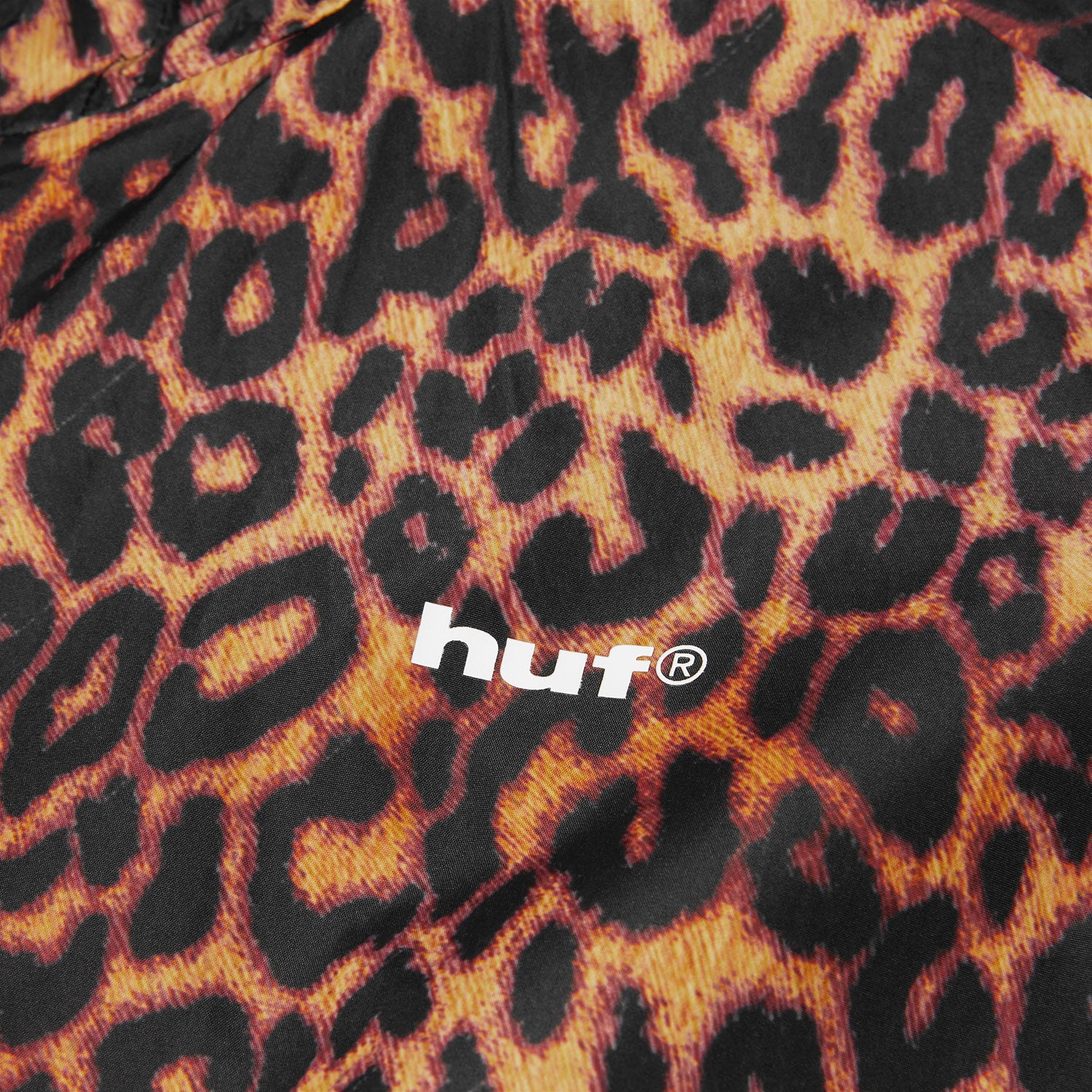 HUF (ハフ) Worldwide JP /JACKETS（ジャケット）/ RAINIER PRINTED SHELL JACKET商品 / BROWN