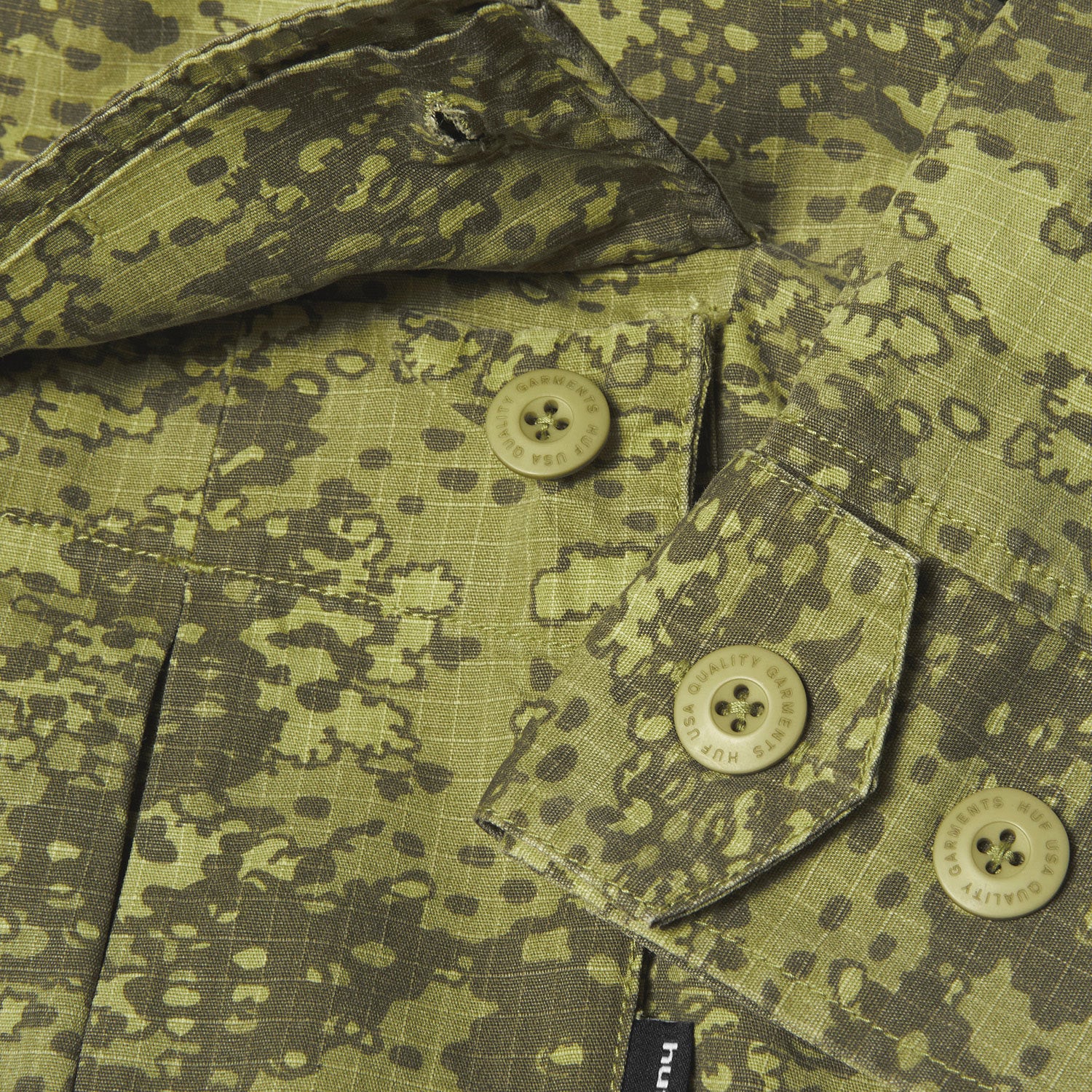 HUF (ハフ) Worldwide JP /JACKETS（ジャケット）/ DELTA BDU JACKET商品 / GREEN