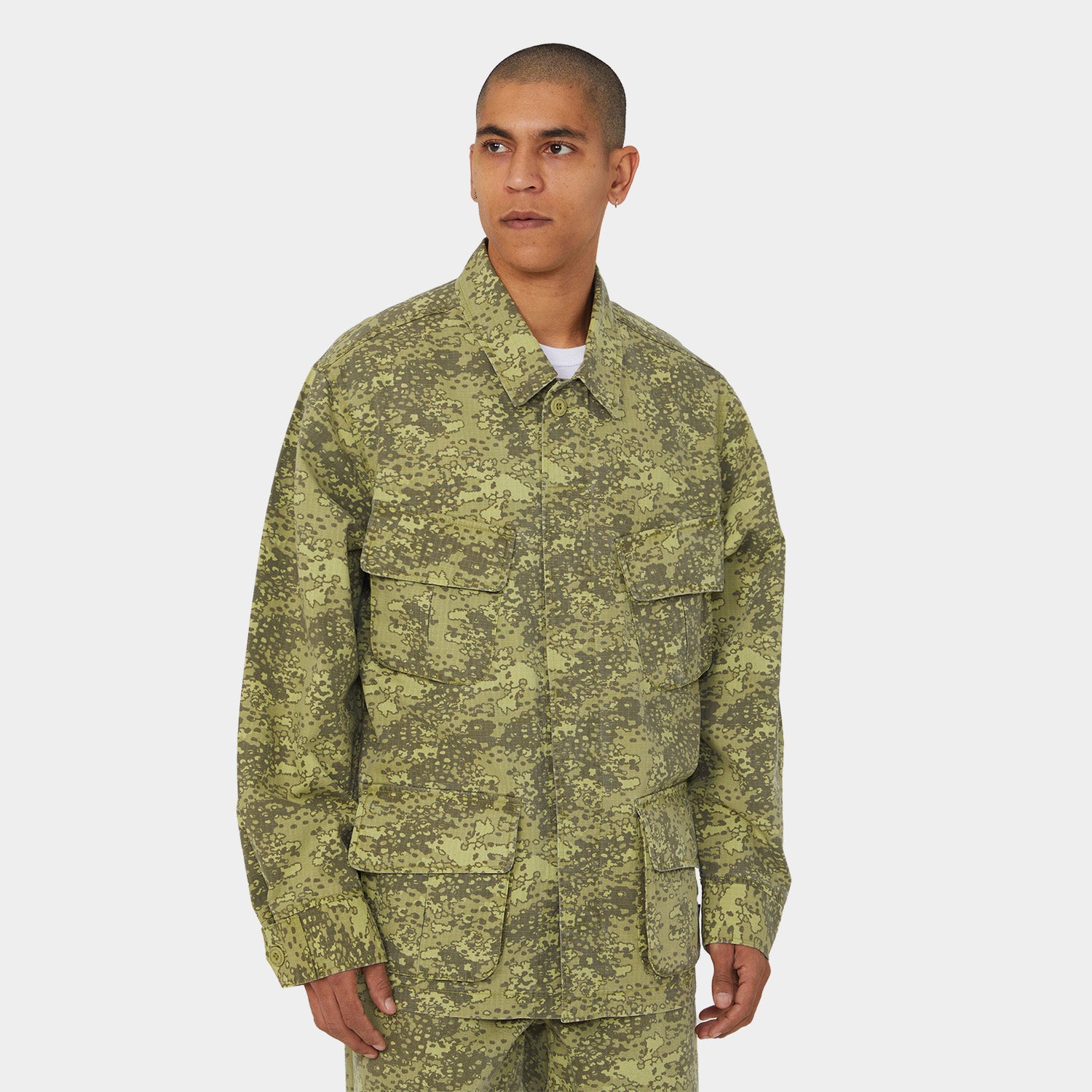 HUF (ハフ) Worldwide JP /JACKETS（ジャケット）/ DELTA BDU JACKET商品 / GREEN