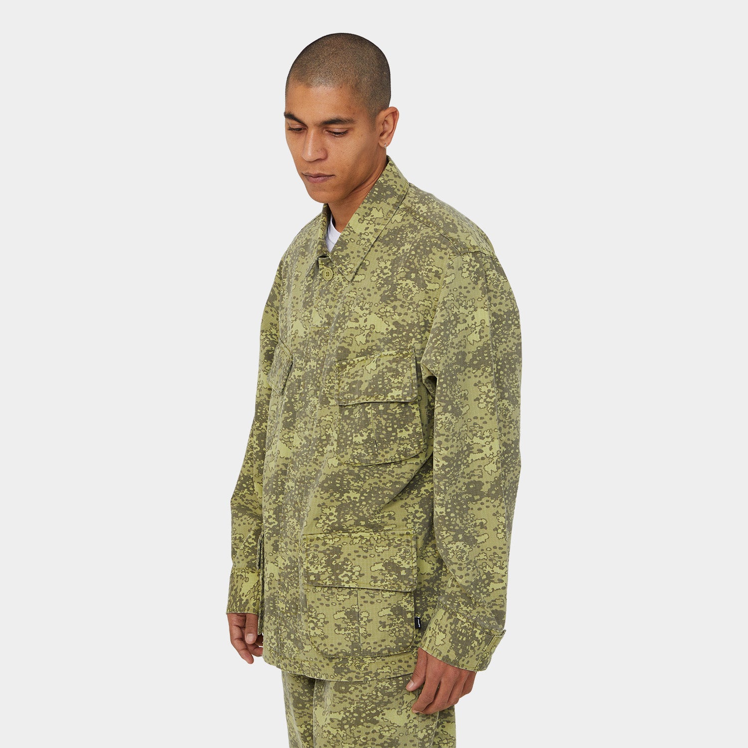 HUF (ハフ) Worldwide JP /JACKETS（ジャケット）/ DELTA BDU JACKET商品 / GREEN
