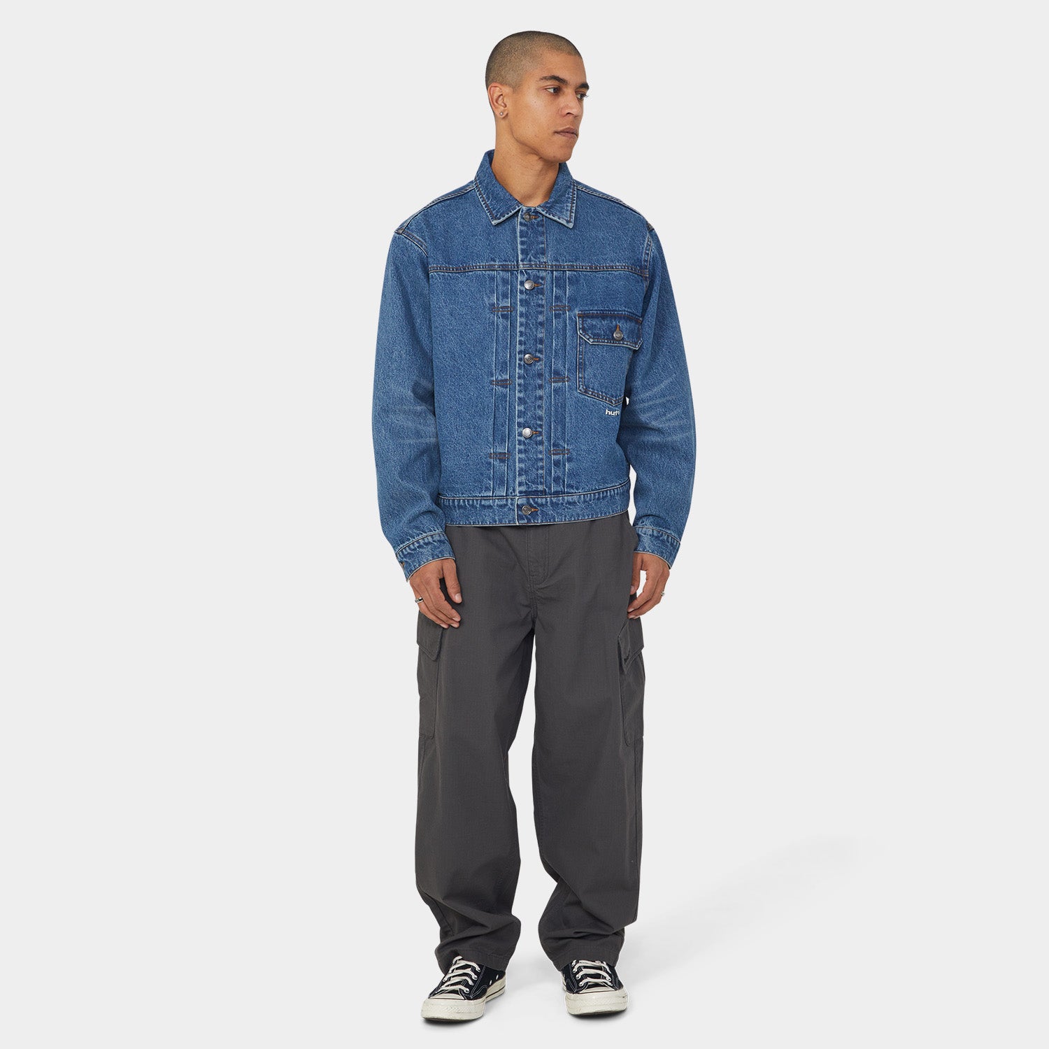 HUF (ハフ) Worldwide JP /JACKETS（ジャケット）/ 89 TRUCKER JACKET商品 / INDIGO