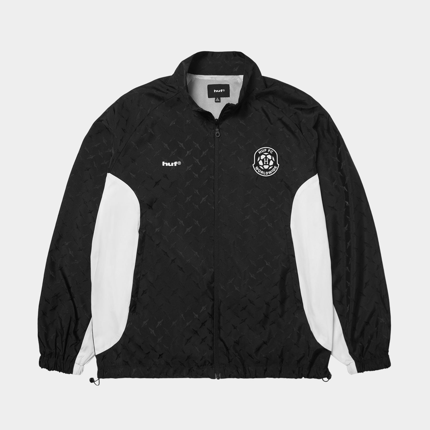 HUF (ハフ) Worldwide JP /JACKETS（ジャケット）/ HUF FC WINDBREAKER商品 / BLACK