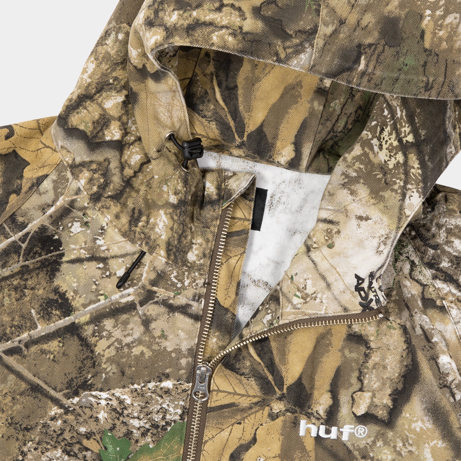 HUF (ハフ) Worldwide JP /JACKETS（ジャケット）/ HUF X REALTREE® eightynine HOODED JACKET商品 / DESERT
