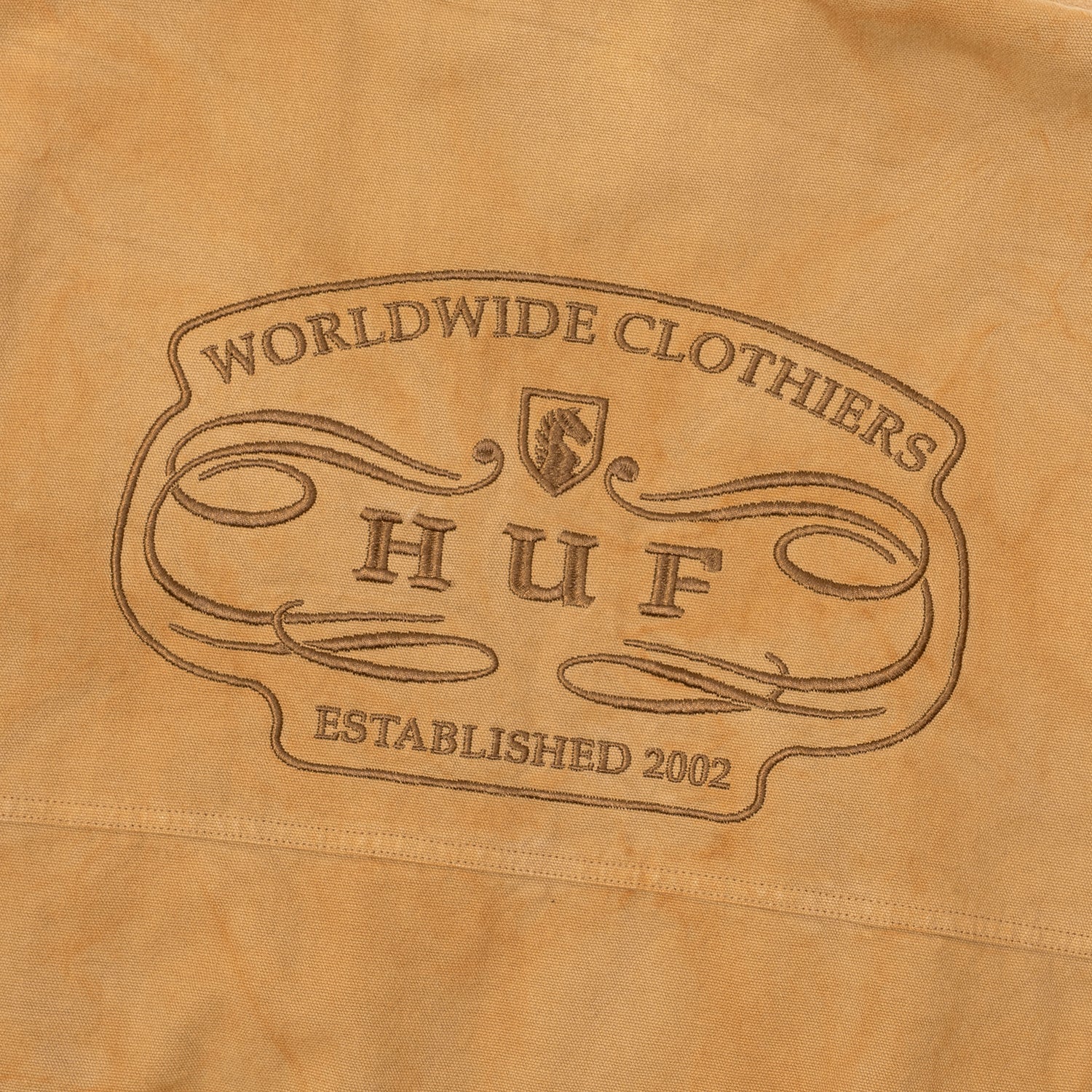 HUF (ハフ) Worldwide JP /JACKETS（ジャケット）/ WORLDWIDE CLOTHIERS HOODED JACKET商品 / BEIGE