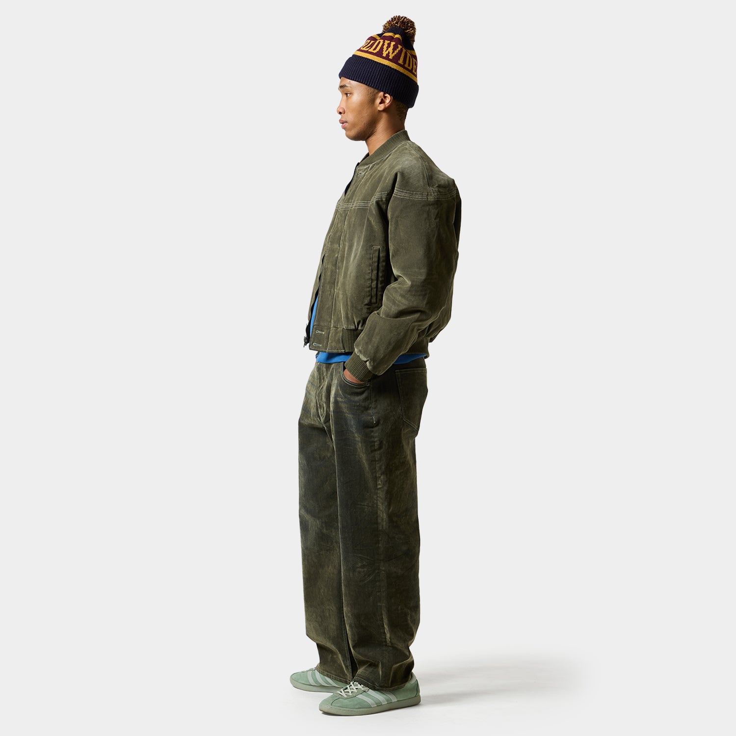 HUF (ハフ) Worldwide JP /JACKETS（ジャケット）/ HUF eightynine BOMBER JACKET商品 / OLIVE