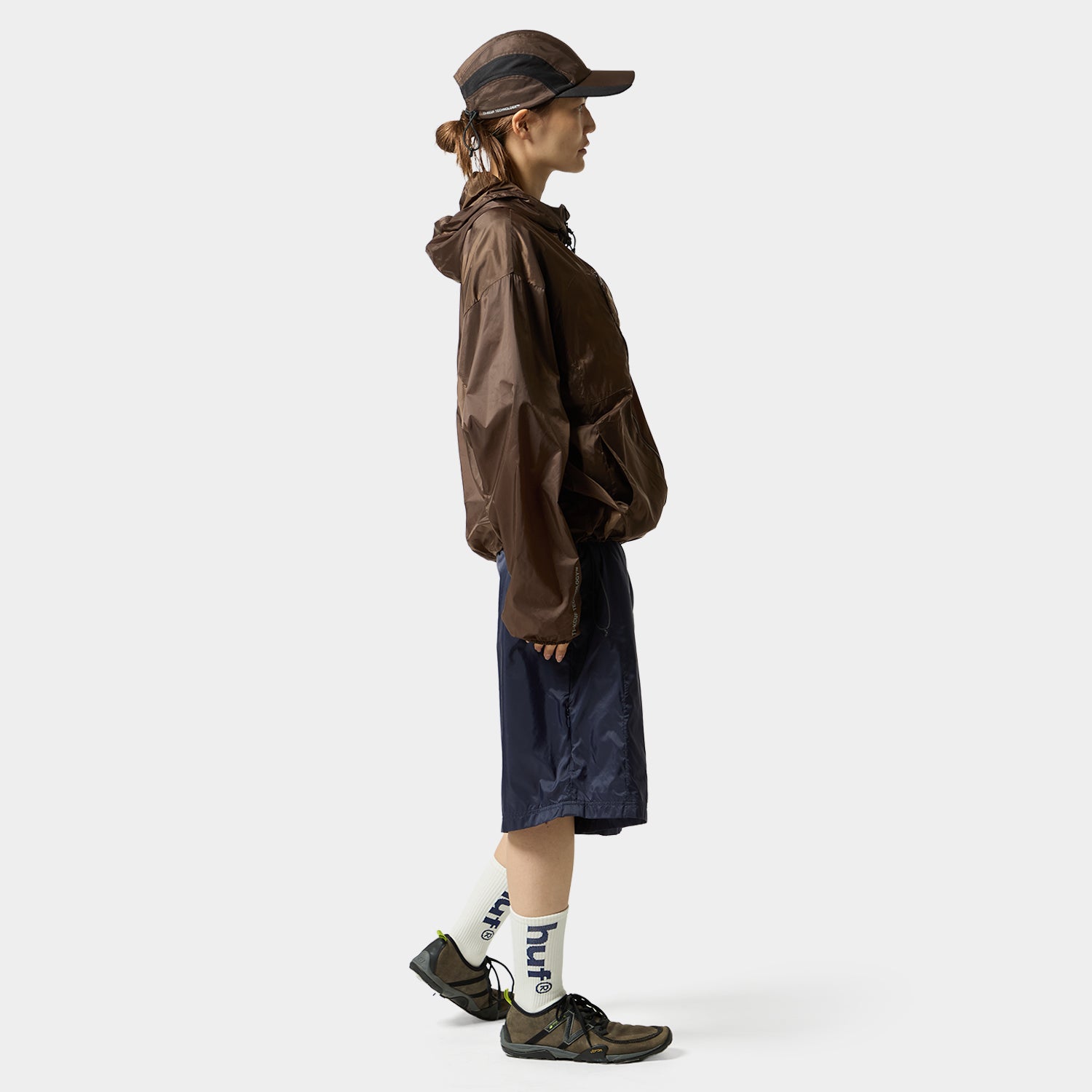 HUF (ハフ) Worldwide JP /JACKETS（ジャケット）/ CROSS CONDITIONS UL NYLON JACKET商品 / NAVY