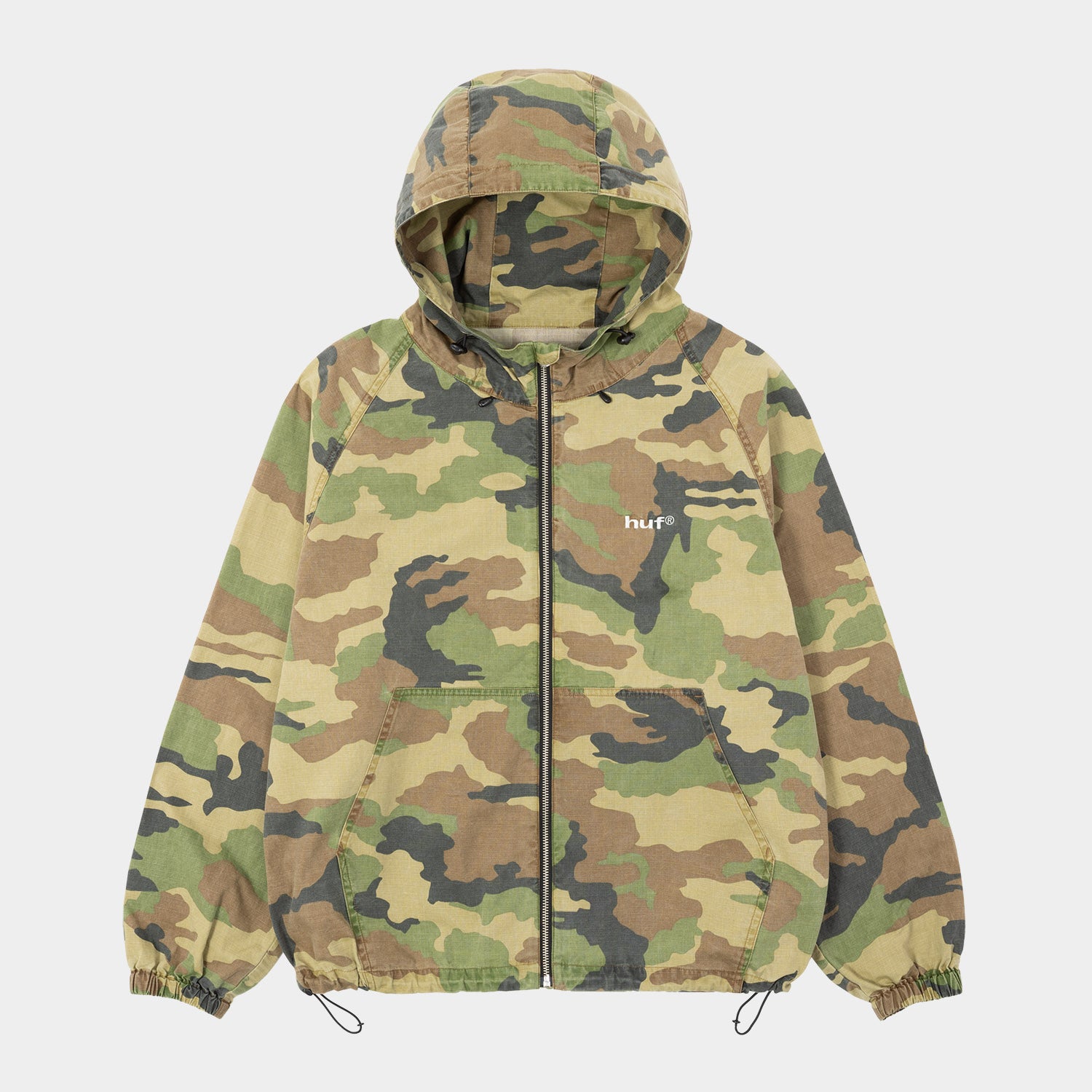 HUF (ハフ) Worldwide JP /JACKETS（ジャケット）/ HUF eightynine HOODED JACKET商品 / CAMO