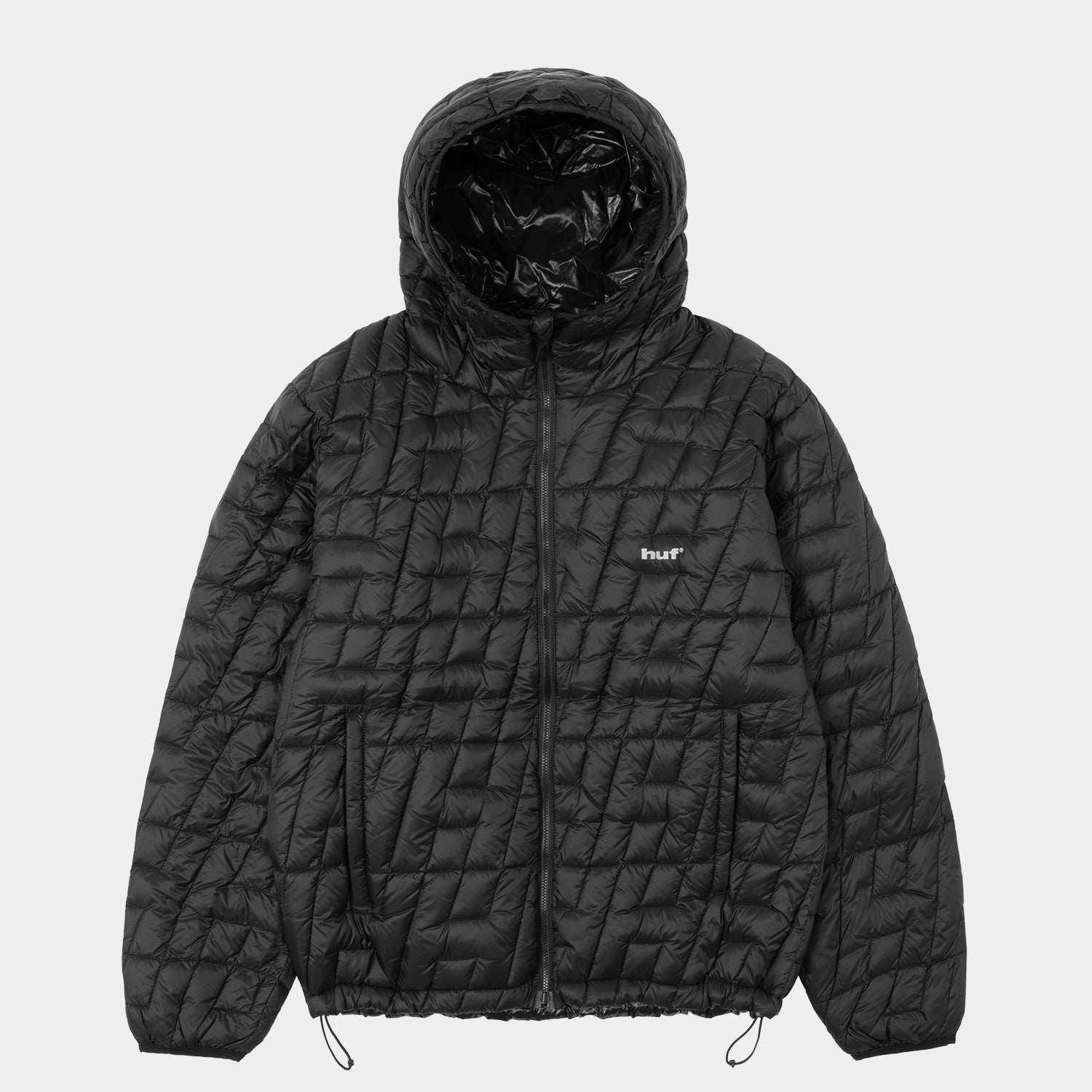 HUF (ハフ) Worldwide JP /JACKETS（ジャケット）/ HUF X TAION CASCADE PACKABLE HOODED DOWN JACKET商品 / BLACK