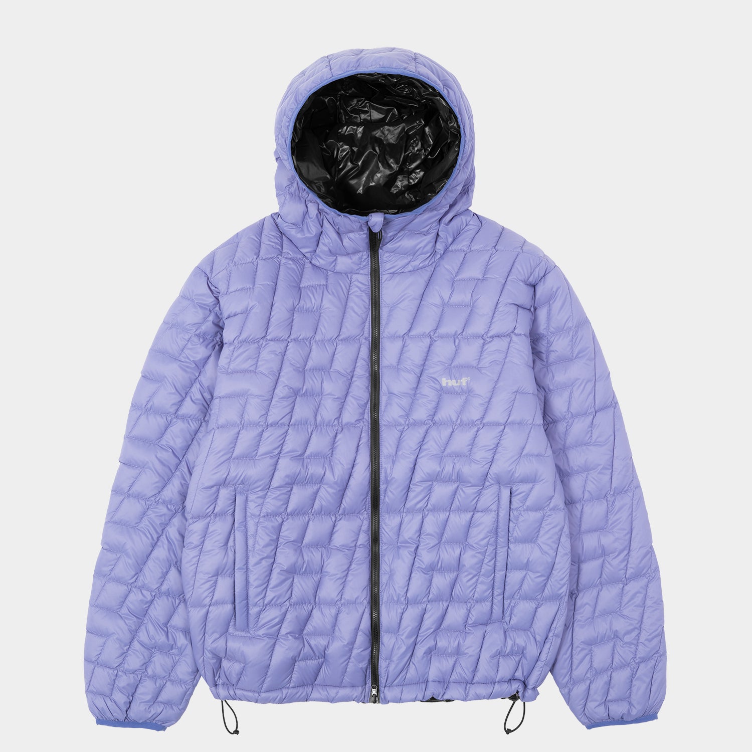 HUF (ハフ) Worldwide JP /JACKETS（ジャケット）/ HUF X TAION CASCADE PACKABLE HOODED DOWN JACKET商品 / BLACK