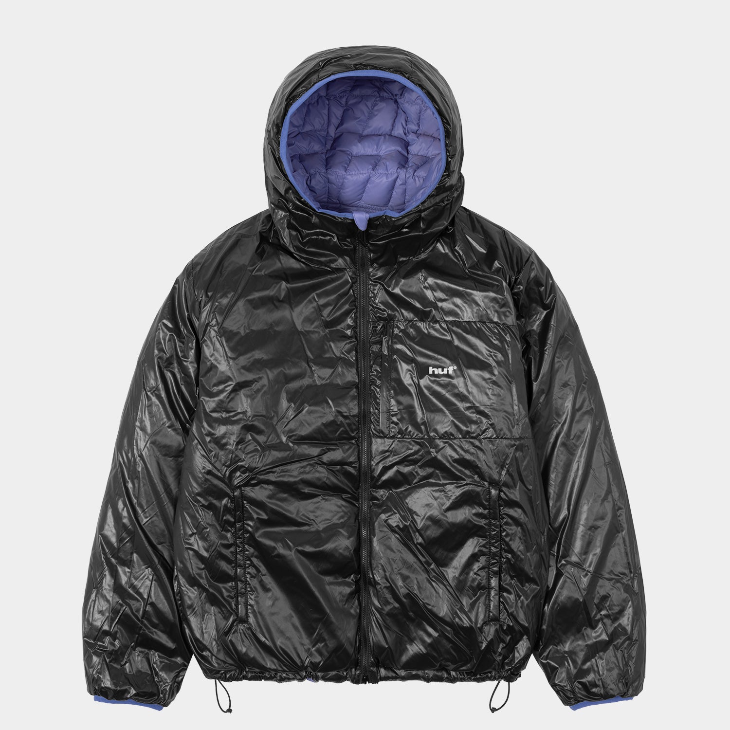 HUF (ハフ) Worldwide JP /JACKETS（ジャケット）/ HUF X TAION CASCADE PACKABLE HOODED DOWN JACKET商品 / BLACK