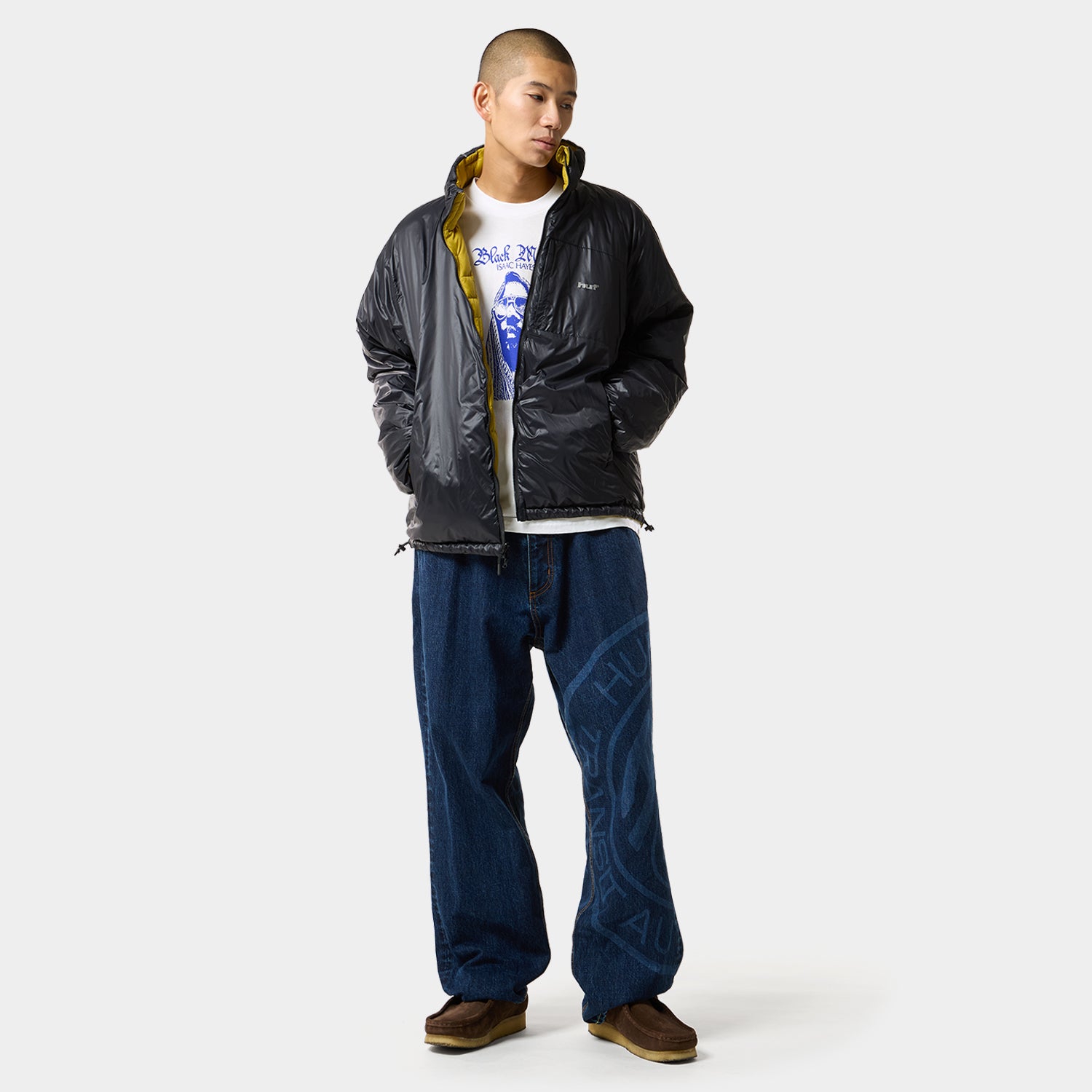 HUF (ハフ) Worldwide JP /JACKETS（ジャケット）/ HUF X TAION CASCADE PACKABLE DOWN JACKET商品 / STONE