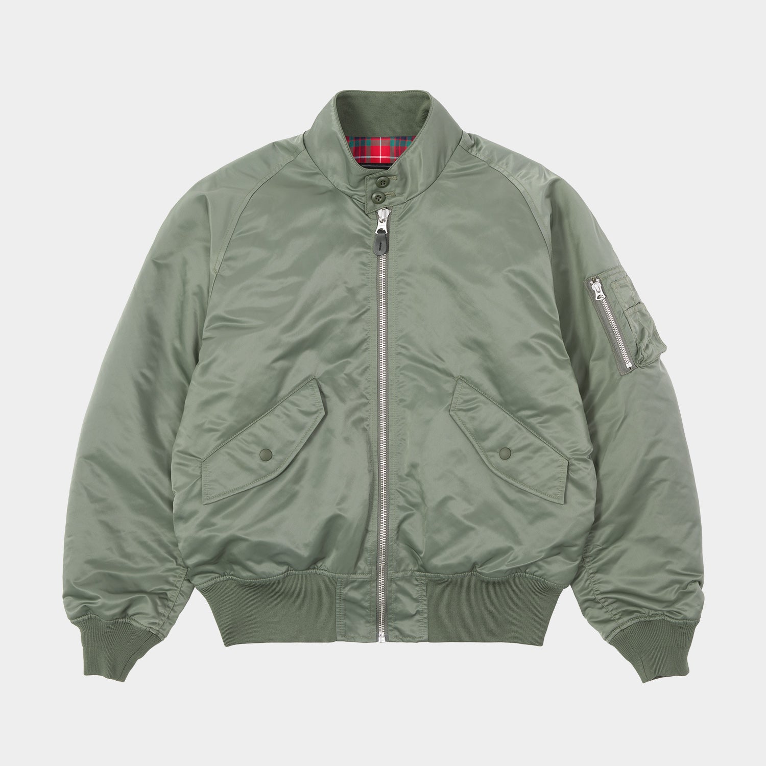 HUF (ハフ) Worldwide JP /JACKETS（ジャケット）/ HUF X BARACUTA G9 MA-1 JACKET商品 / OLIVE