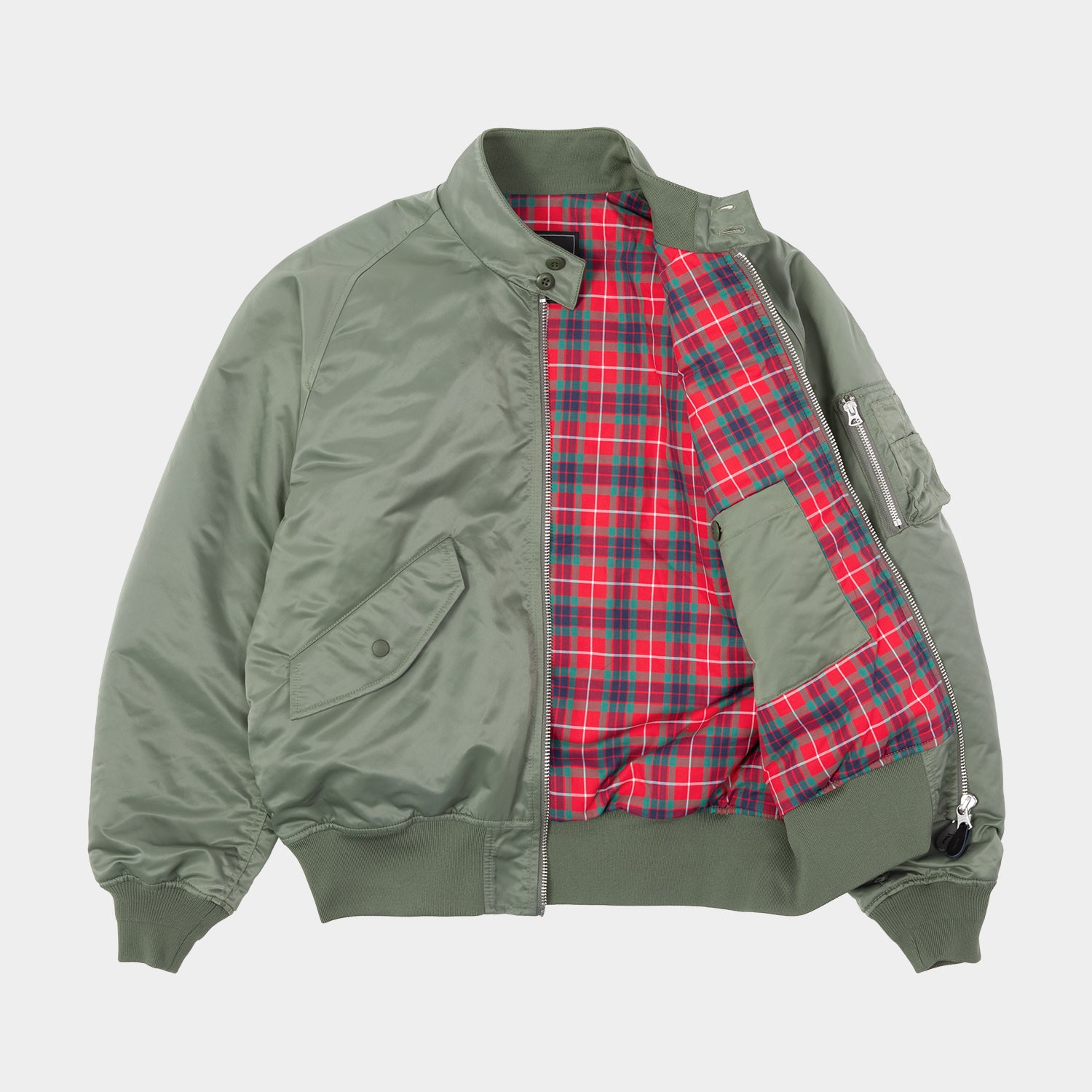 HUF (ハフ) Worldwide JP /JACKETS（ジャケット）/ HUF X BARACUTA G9 MA-1 JACKET商品 / OLIVE