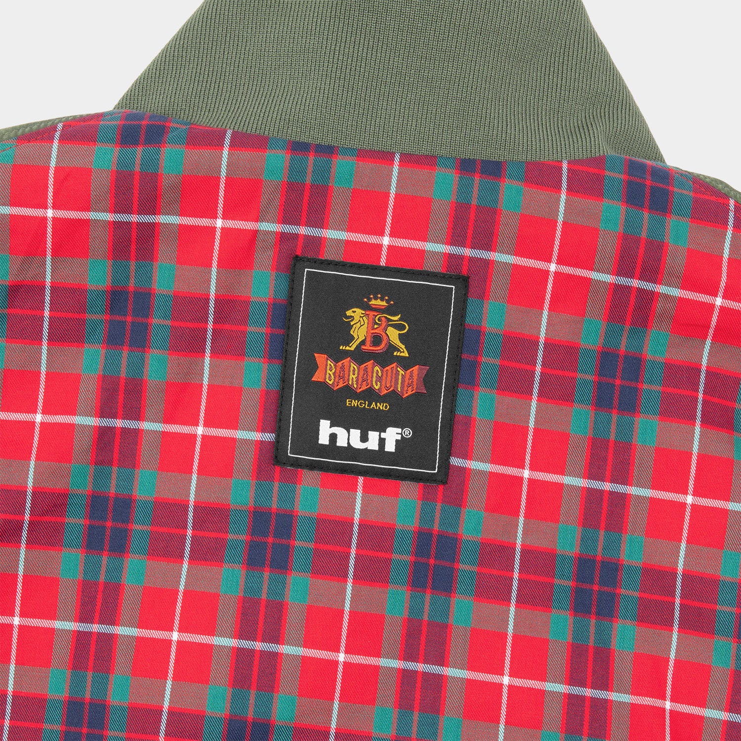 HUF (ハフ) Worldwide JP /JACKETS（ジャケット）/ HUF X BARACUTA G9 MA-1 JACKET商品 / OLIVE