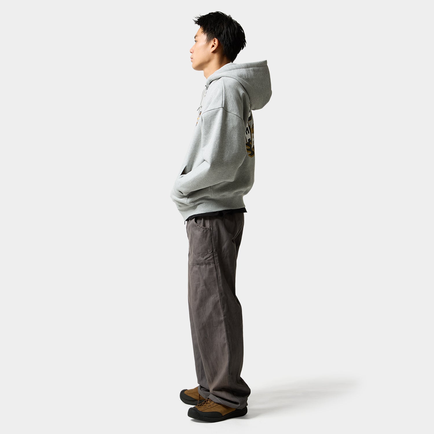 HUF (ハフ) Worldwide JP /HOODIES（パーカー）/ HUF X EVISEN HUFUJI ZIP HOODIE商品 / BLACK