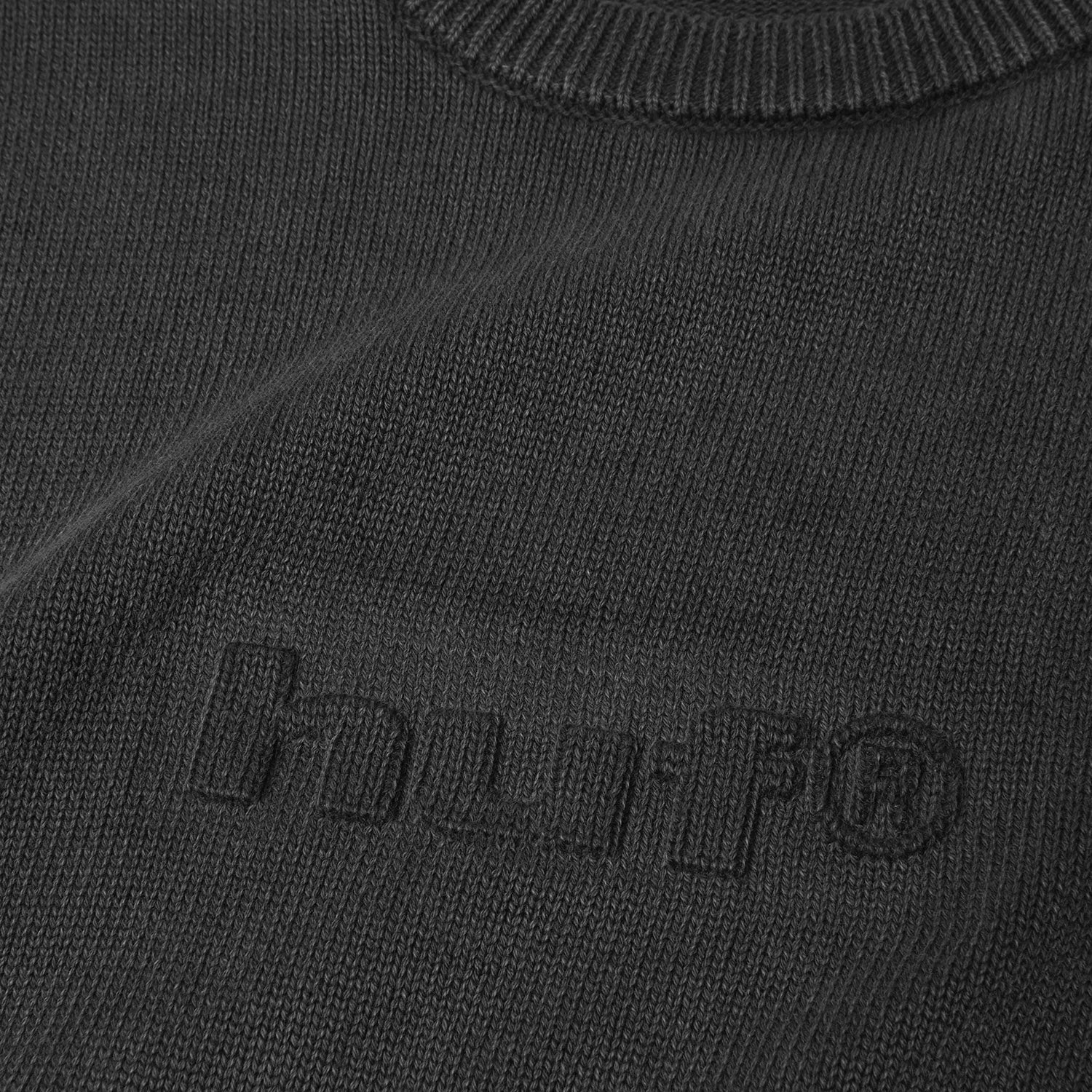HUF (ハフ) Worldwide JP /KNITS & SWEATERS（ニット&セーター）/ PACIFIC WASH EMBOSSED CREWNECK商品 / BLUE