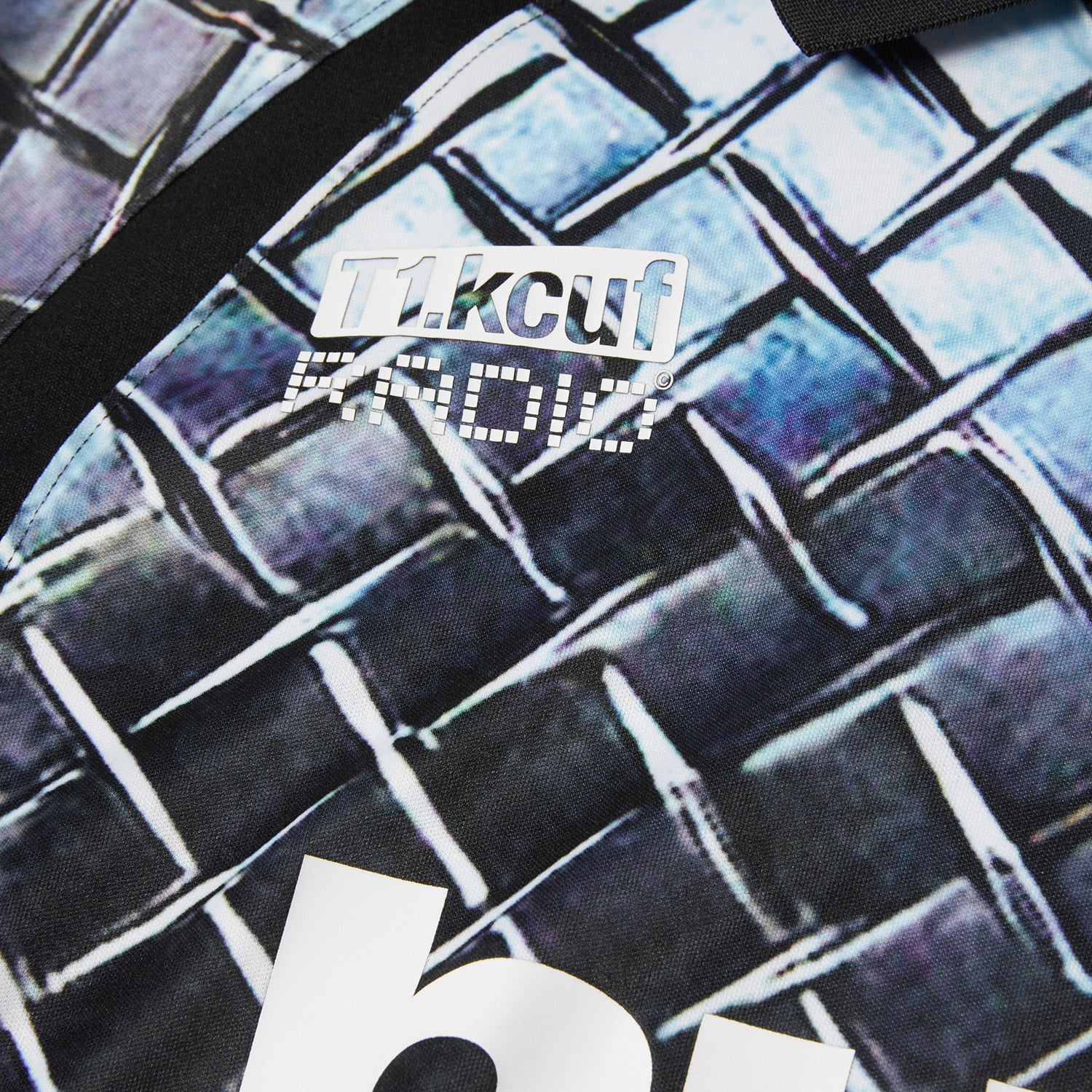 HUF (ハフ) Worldwide JP /TOPS & SHIRTS（トップス&シャツ）/ DIAMOND PLATE JERSEY商品 / BLACK