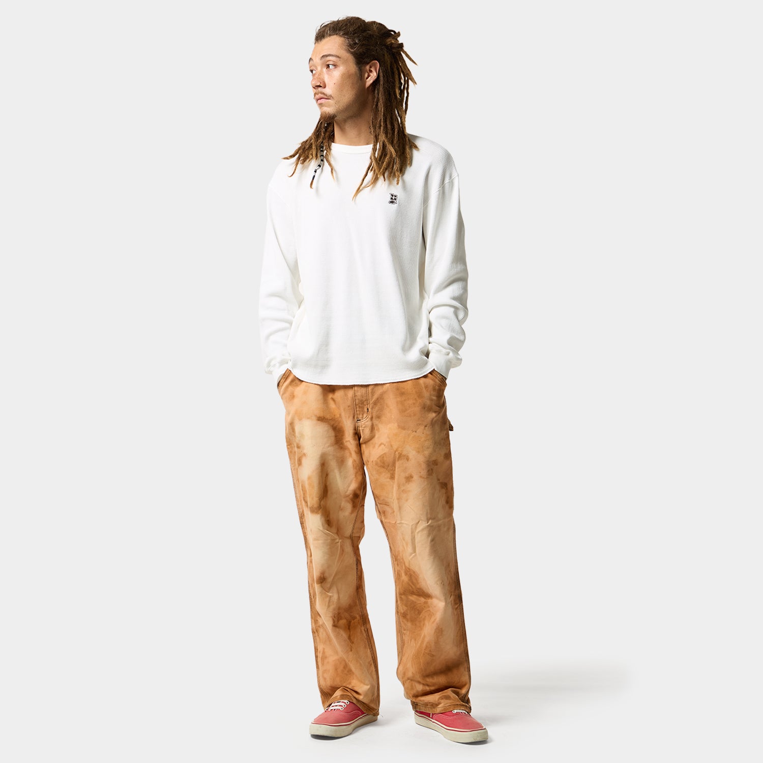 HUF (ハフ) Worldwide JP /TOPS & SHIRTS（トップス&シャツ）/ MEGABLAST LS THERMAL商品 / NATURAL