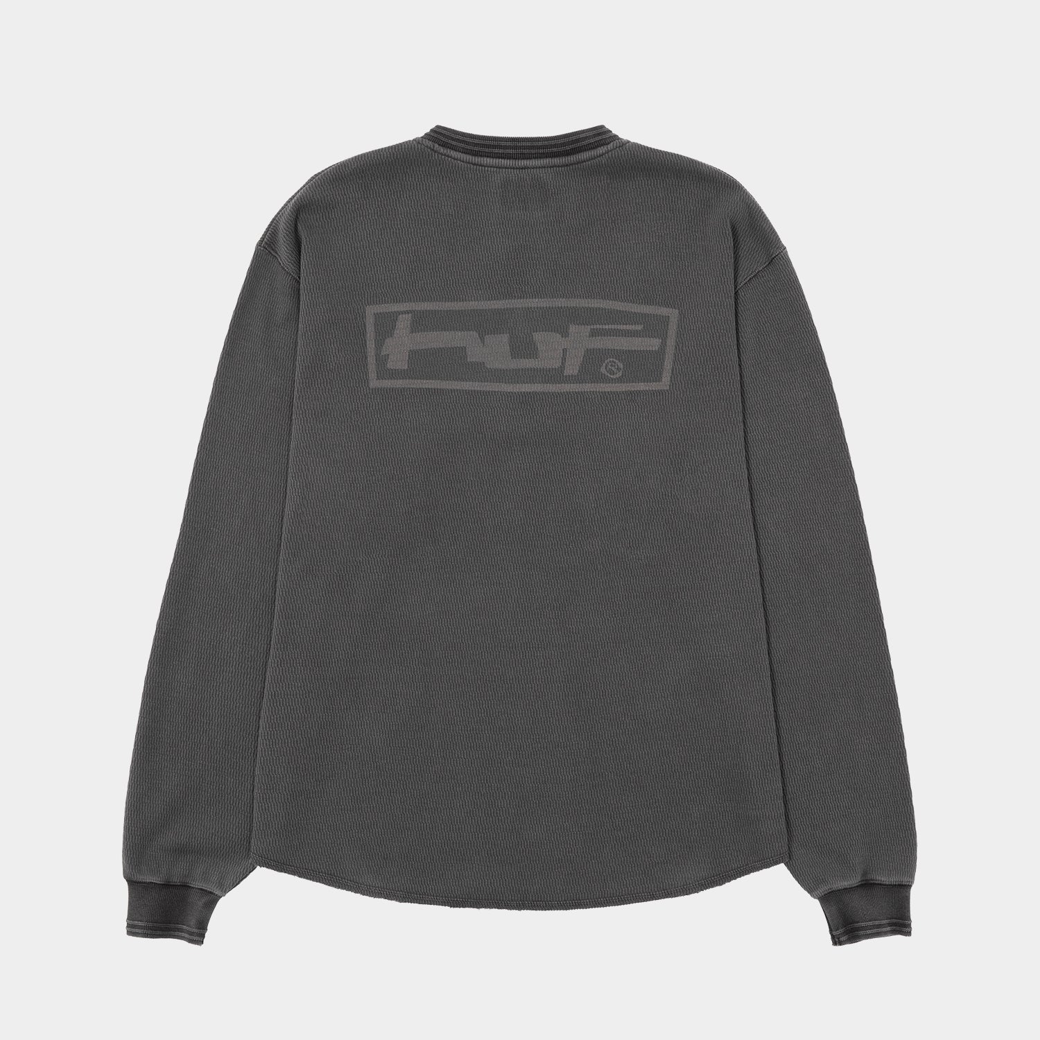 HUF (ハフ) Worldwide JP /TOPS & SHIRTS（トップス&シャツ）/ STRETCH LOGO HENRY THERMAL商品 / DARK OLIVE