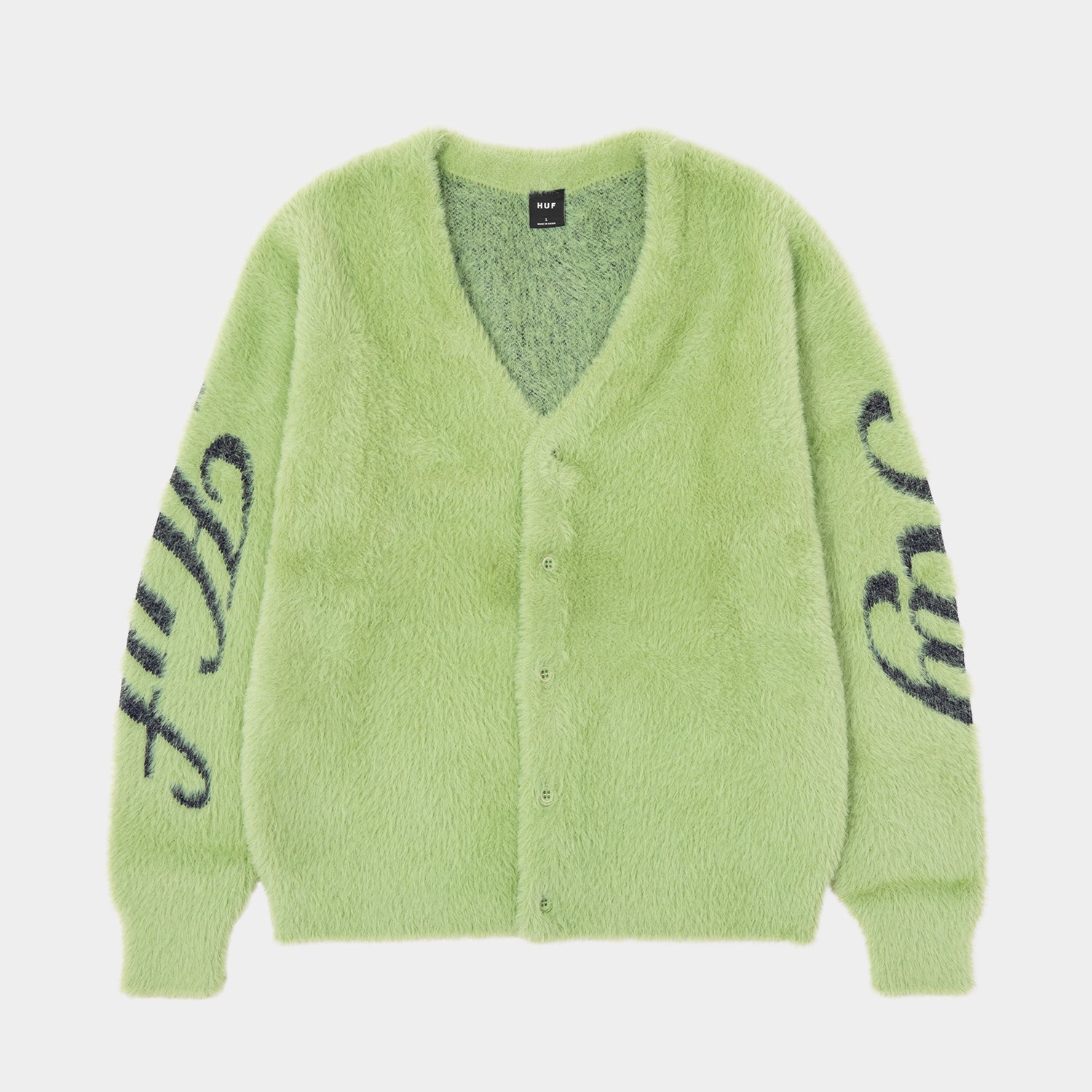 HUF (ハフ) Worldwide JP /KNITS & SWEATERS（ニット&セーター）/ THE CROWN CARDIGAN商品 / PISTACHIO