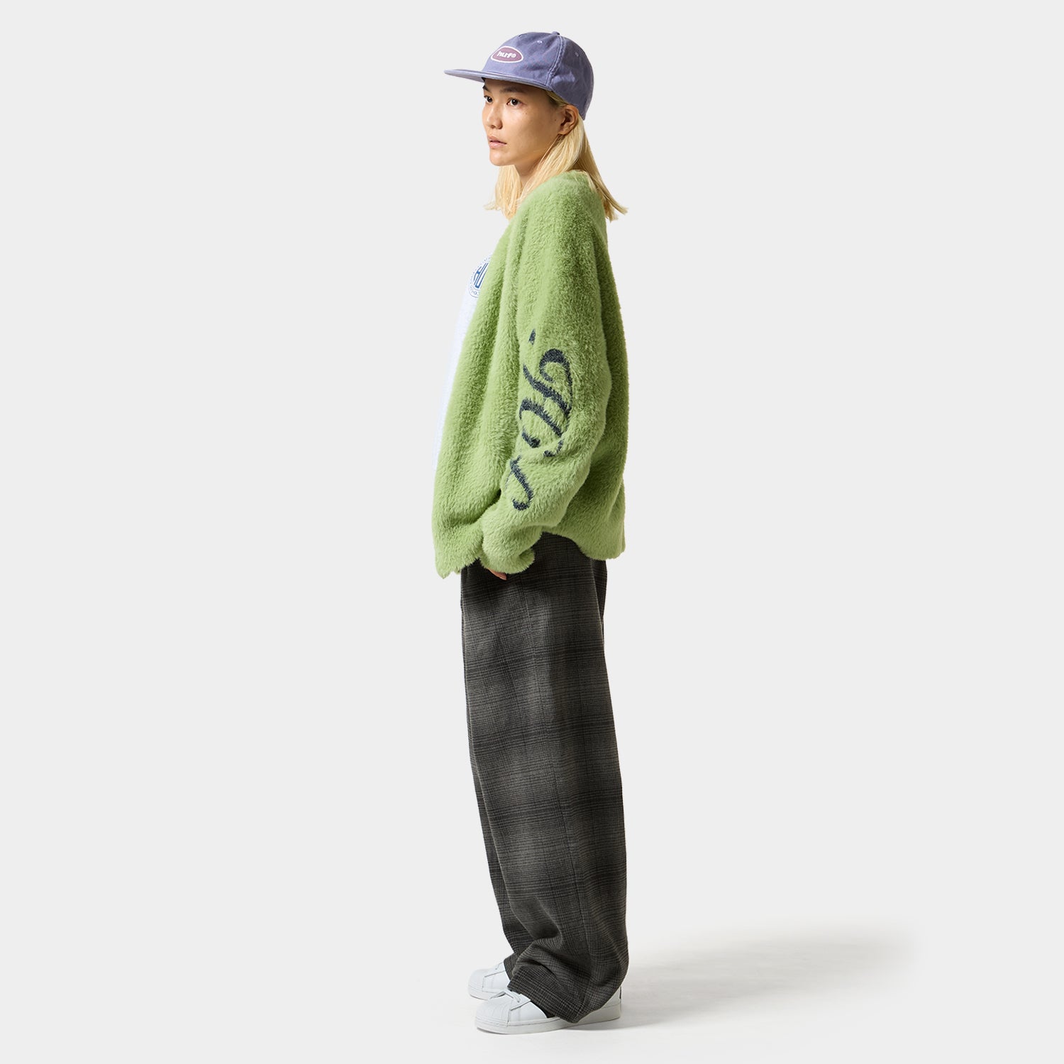 HUF (ハフ) Worldwide JP /KNITS & SWEATERS（ニット&セーター）/ THE CROWN CARDIGAN商品 / PISTACHIO