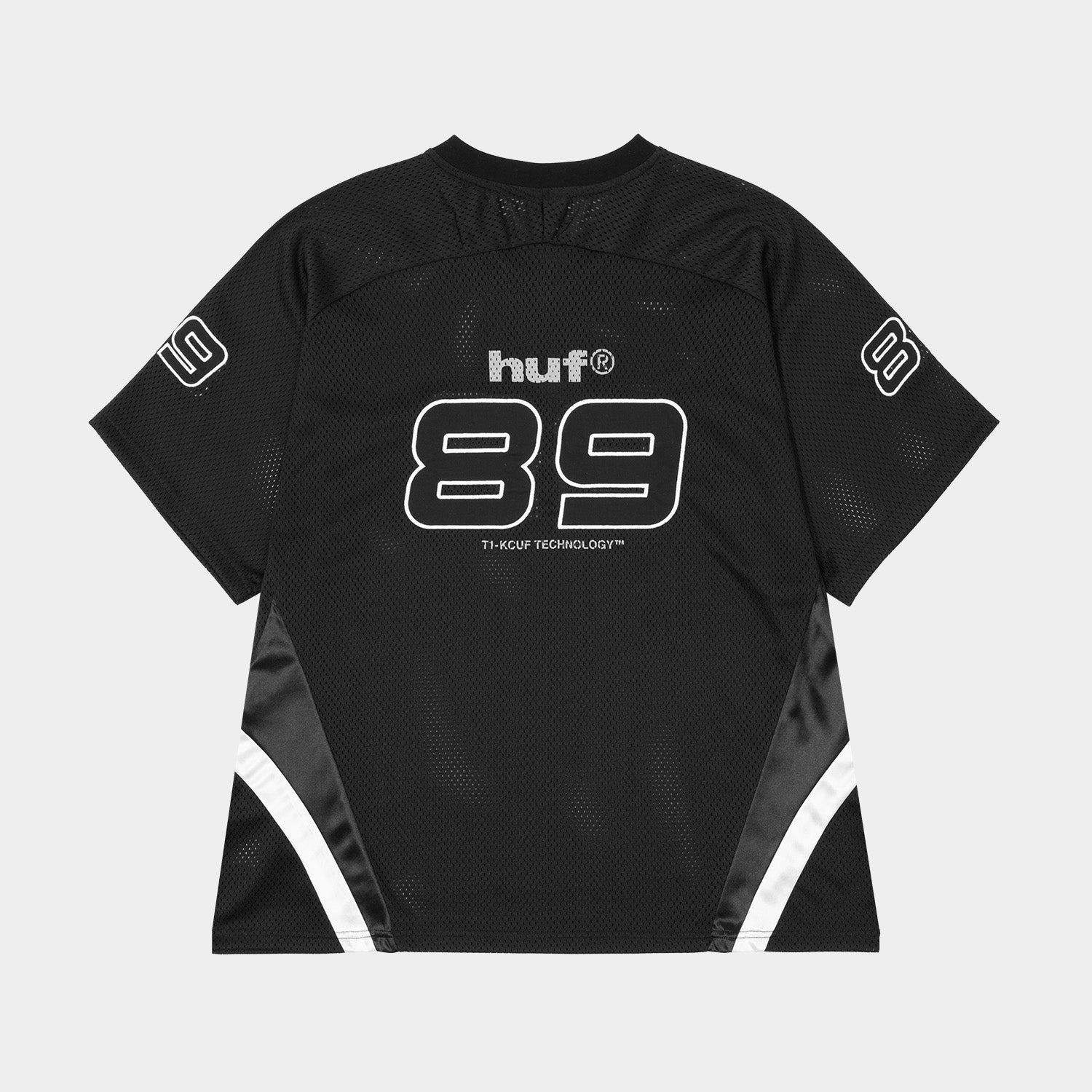 HUF (ハフ) Worldwide JP /TOPS & SHIRTS（トップス&シャツ）/ CROSS CONDITIONS FOOTBALL CREW商品 / BLACK