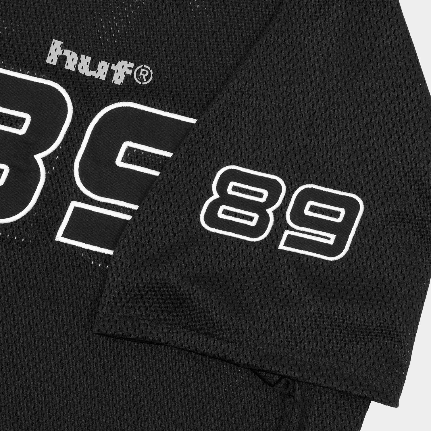HUF (ハフ) Worldwide JP /TOPS & SHIRTS（トップス&シャツ）/ CROSS CONDITIONS FOOTBALL CREW商品 / BLACK