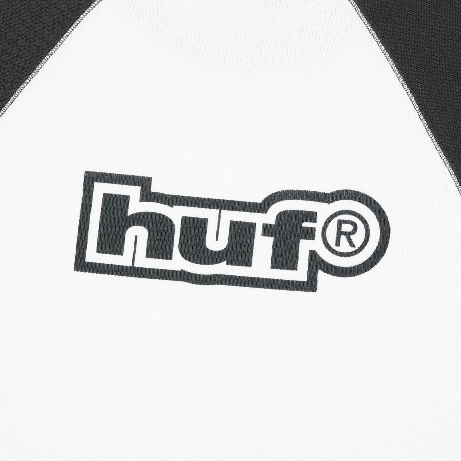 HUF (ハフ) Worldwide JP /TOPS & SHIRTS（トップス&シャツ）/ 89 OUTLINE LS RAGLAN商品 / BLACK