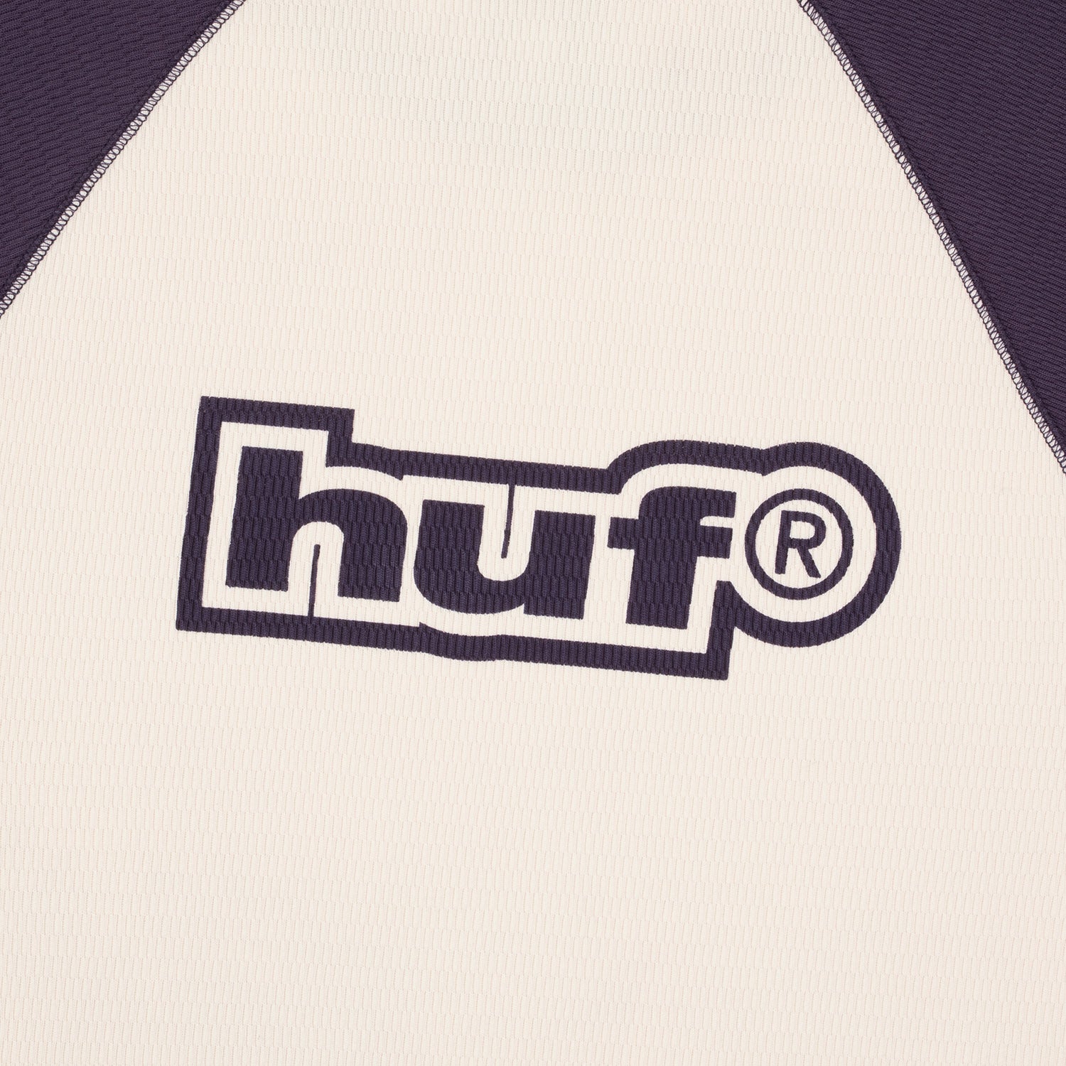 HUF (ハフ) Worldwide JP /TOPS & SHIRTS（トップス&シャツ）/ 89 OUTLINE LS RAGLAN商品 / BLACK