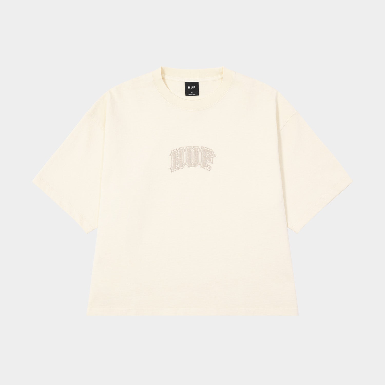 HUF (ハフ) Worldwide JP /TOPS & SHIRTS（トップス&シャツ）/ CLASSIC ARCH WIDE CREW商品 / YELLOW
