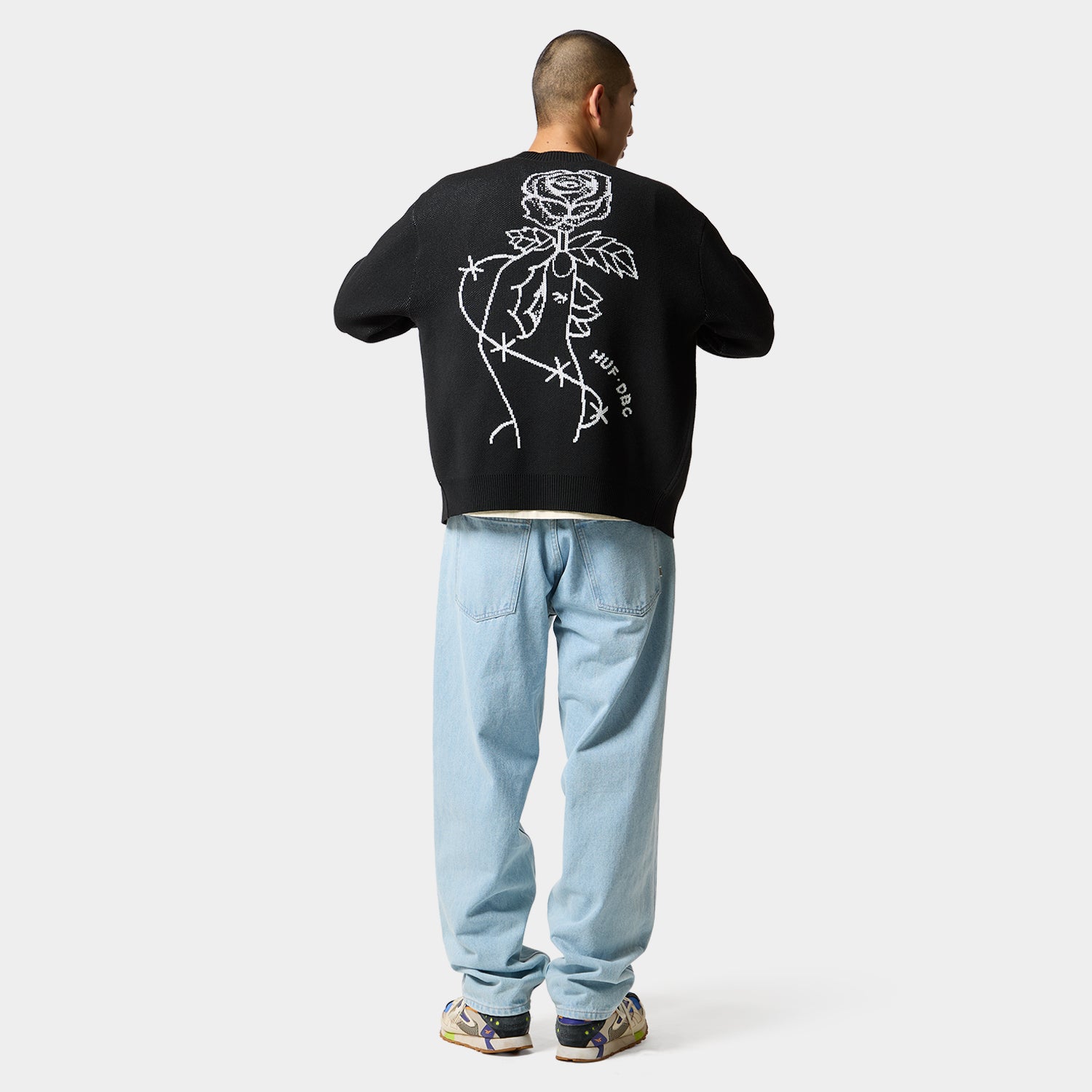 HUF (ハフ) Worldwide JP /KNITS & SWEATERS（ニット&セーター）/ ROSE CARDIGAN商品 / BLEACH