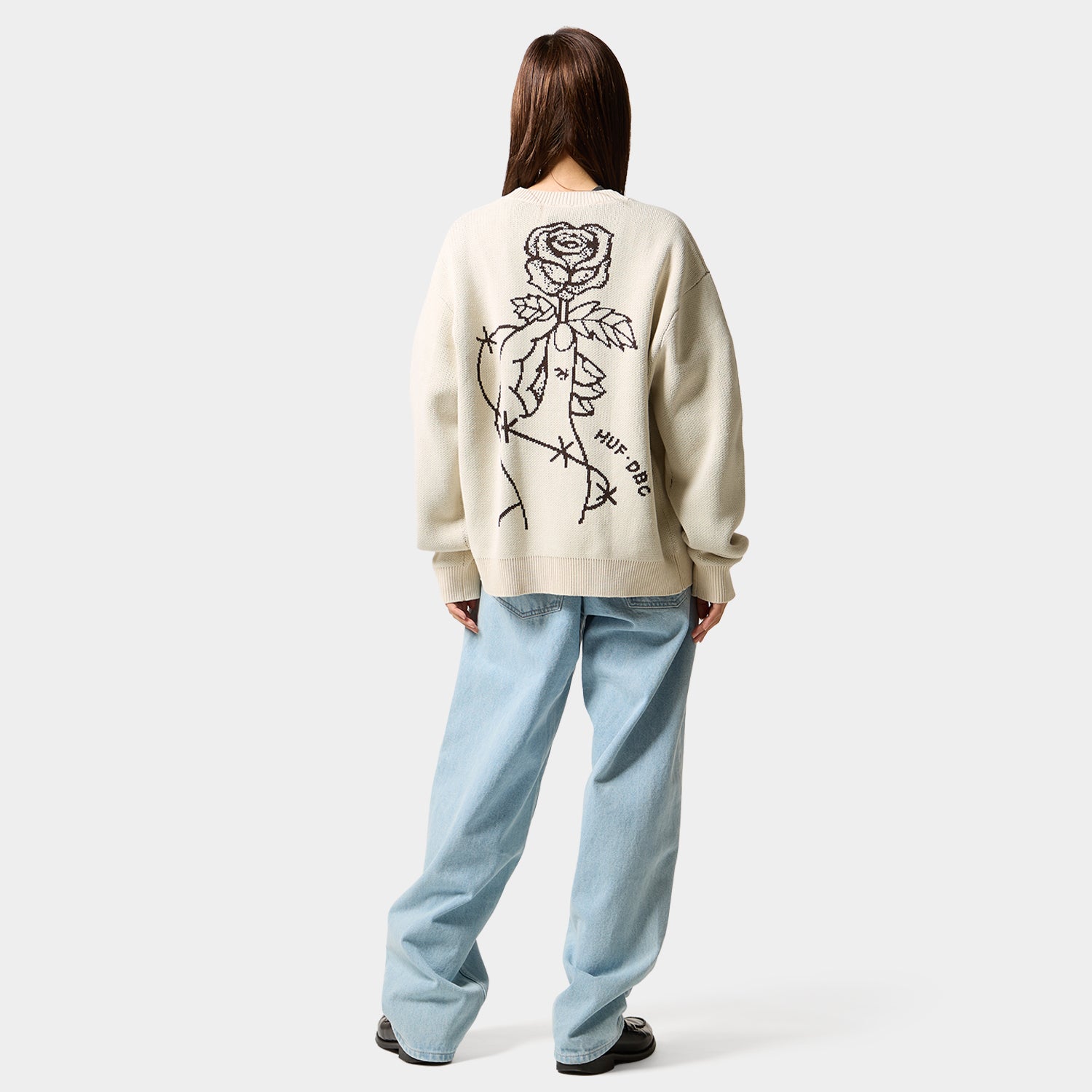 HUF (ハフ) Worldwide JP /KNITS & SWEATERS（ニット&セーター）/ ROSE CARDIGAN商品 / BLEACH