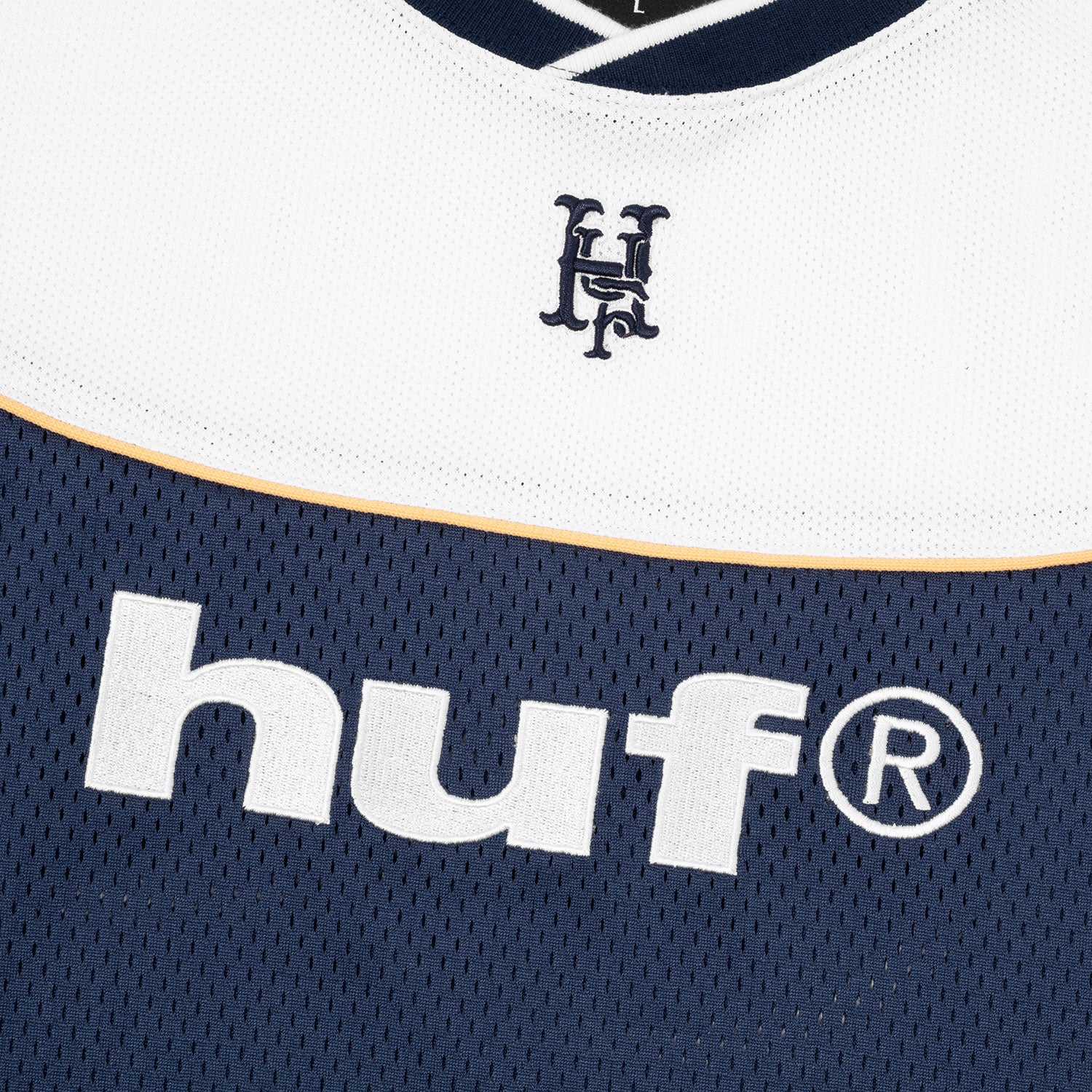 HUF (ハフ) Worldwide JP /TOPS & SHIRTS（トップス&シャツ）/ HUF eightynine FOOTBALL TOP商品 / NAVY