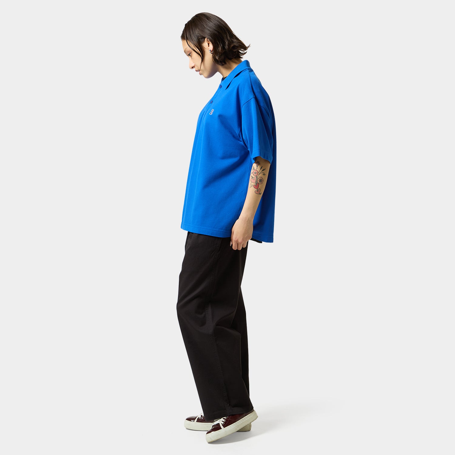 HUF (ハフ) Worldwide JP /TOPS & SHIRTS（トップス&シャツ）/ MEGABLAST POLO TOP商品 / ROSE