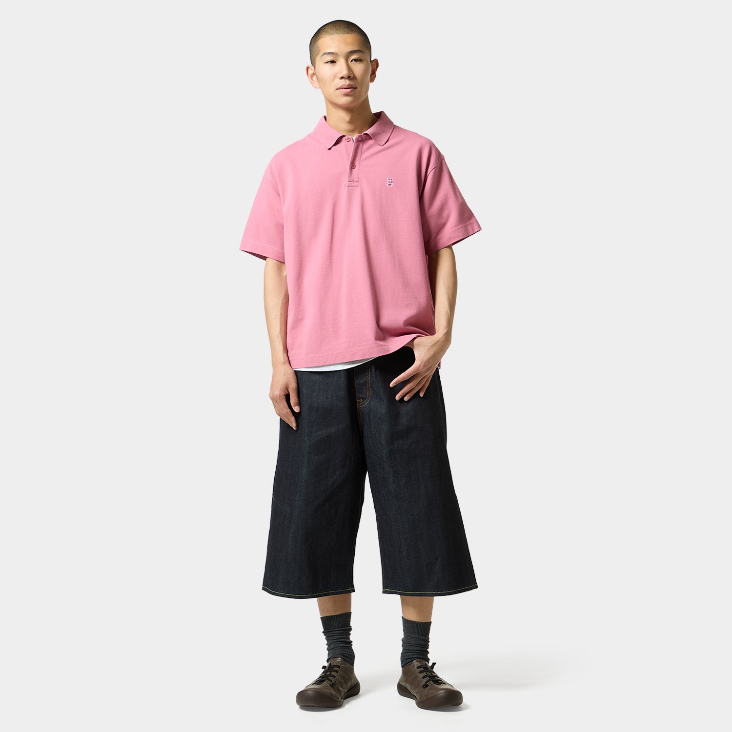 HUF (ハフ) Worldwide JP /TOPS & SHIRTS（トップス&シャツ）/ MEGABLAST POLO TOP商品 / ROSE