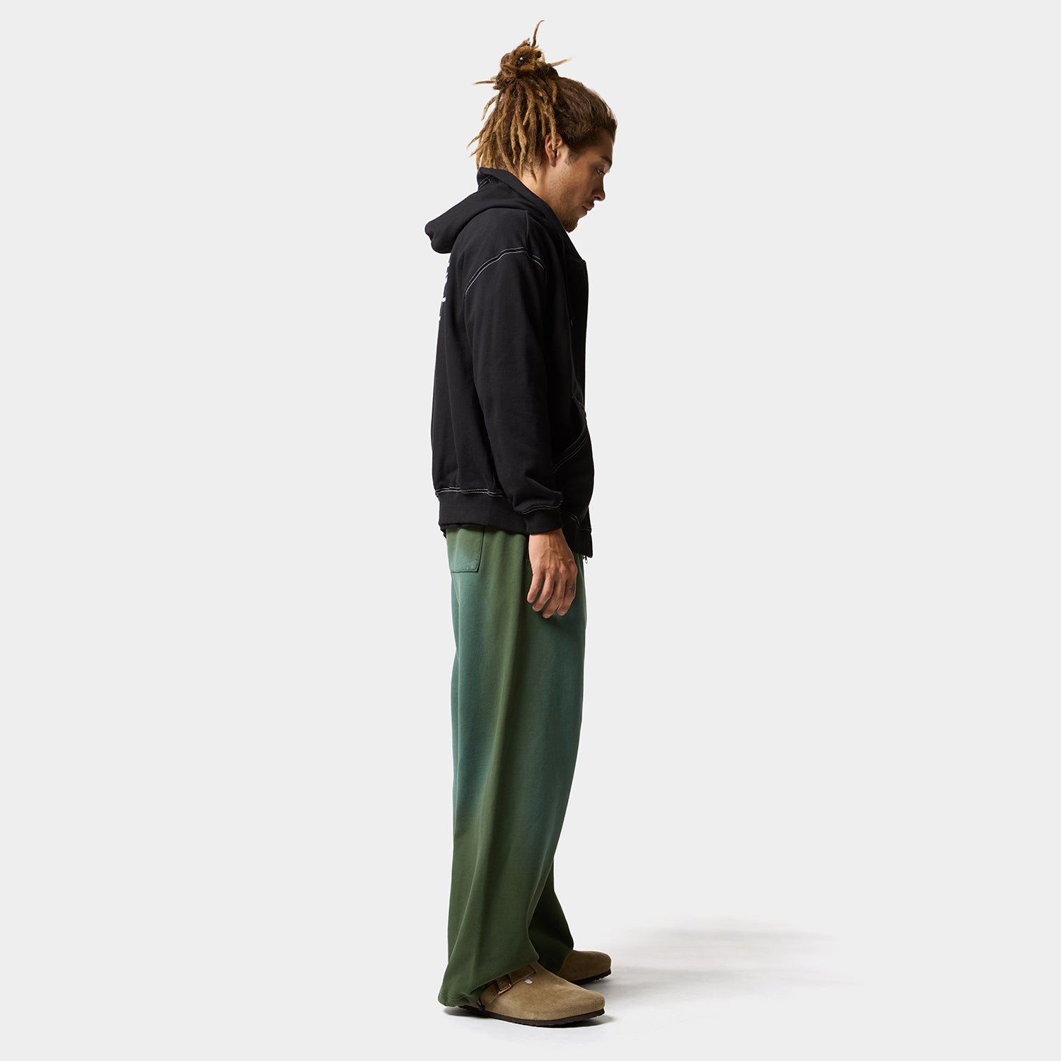 HUF (ハフ) Worldwide JP /HOODIES（パーカー）/ STRETCH FULL ZIP HOODIE商品 / ASH