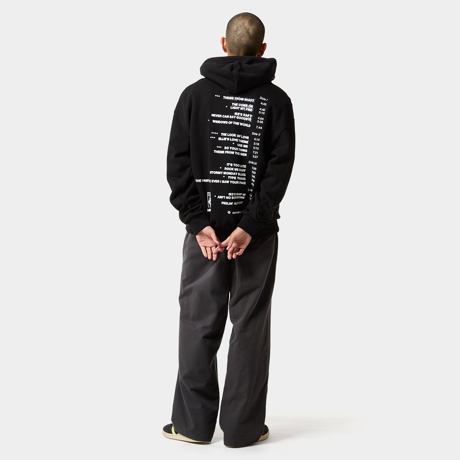 HUF (ハフ) Worldwide JP /HOODIES（パーカー）/ HUF X ISAAC HAYES TAHOE HEAVYWEIGHT HOODIE商品 / BLACK